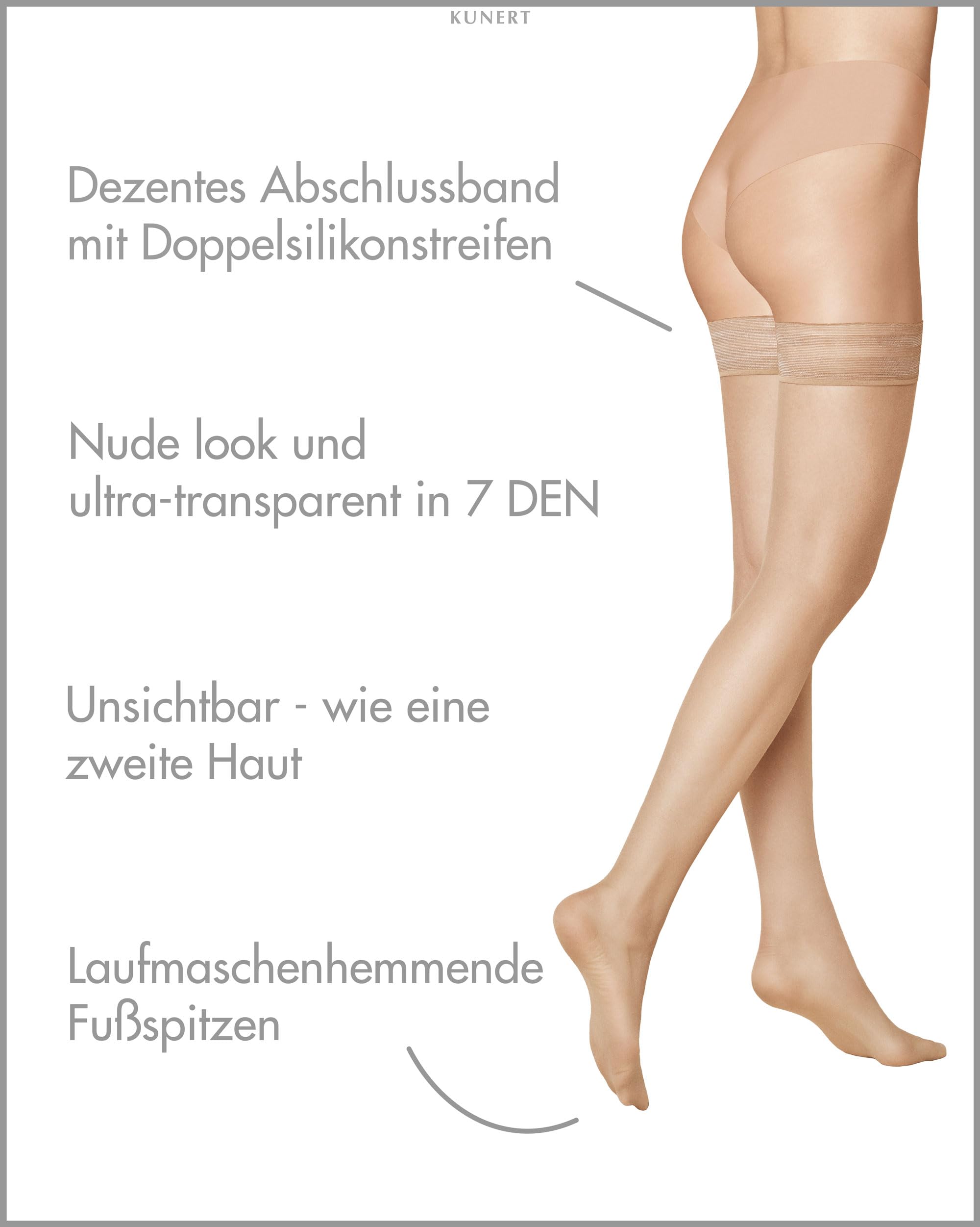 kunert-beauty-7-halterlose-str-mpfe-beige-7-den-gr-38-40 image 2