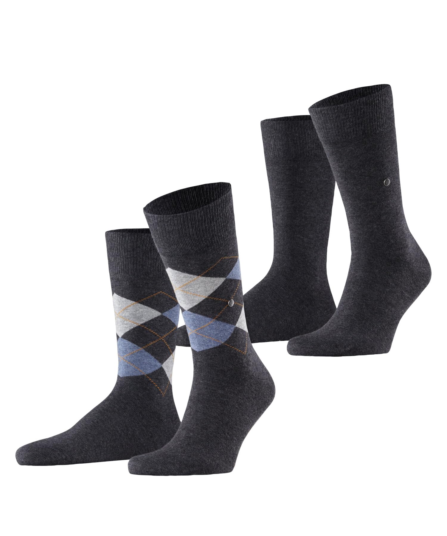 burlington-everyday-argyle-mix-2-pack-socken-auburn-baumwolle image 7