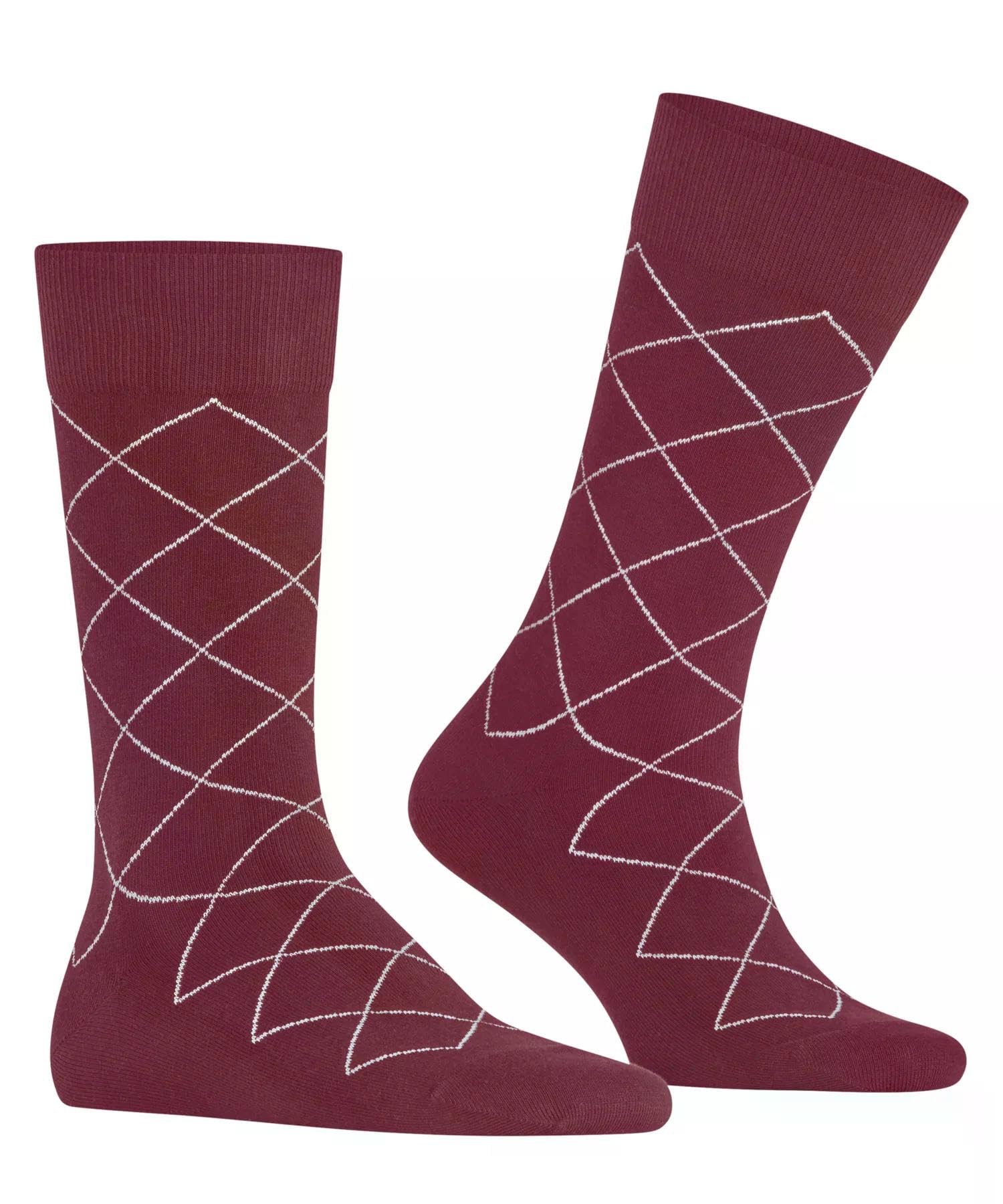 burlington-soho-vibes-herrensocken-burgundy-8326-nachtleuchten image 4
