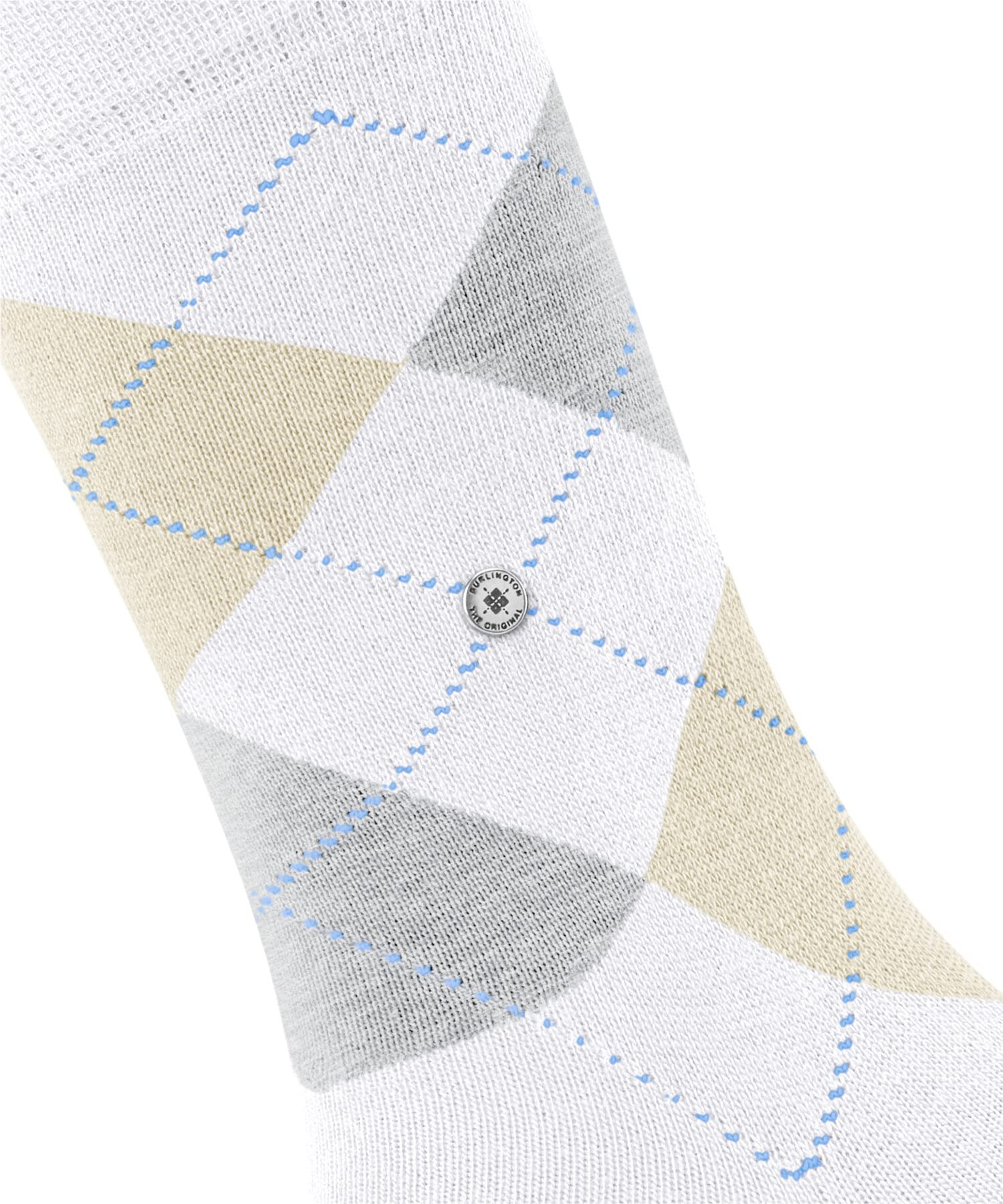 burlington-queen-damen-socken-lilac-36-41-baumwolle-argyle image 6