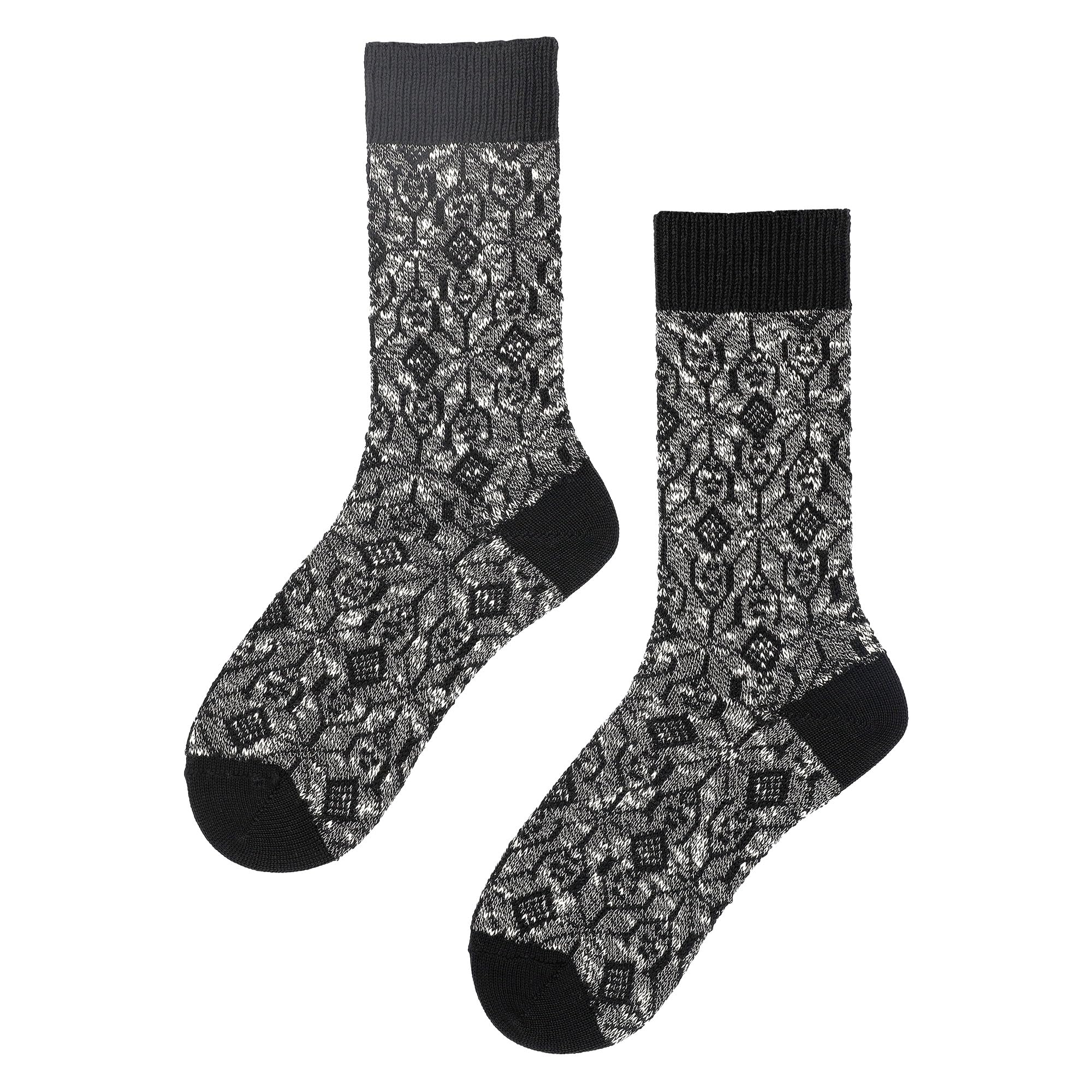 hudson-only-earthy-graphic-socken-herren-marineblau-tweed image 3