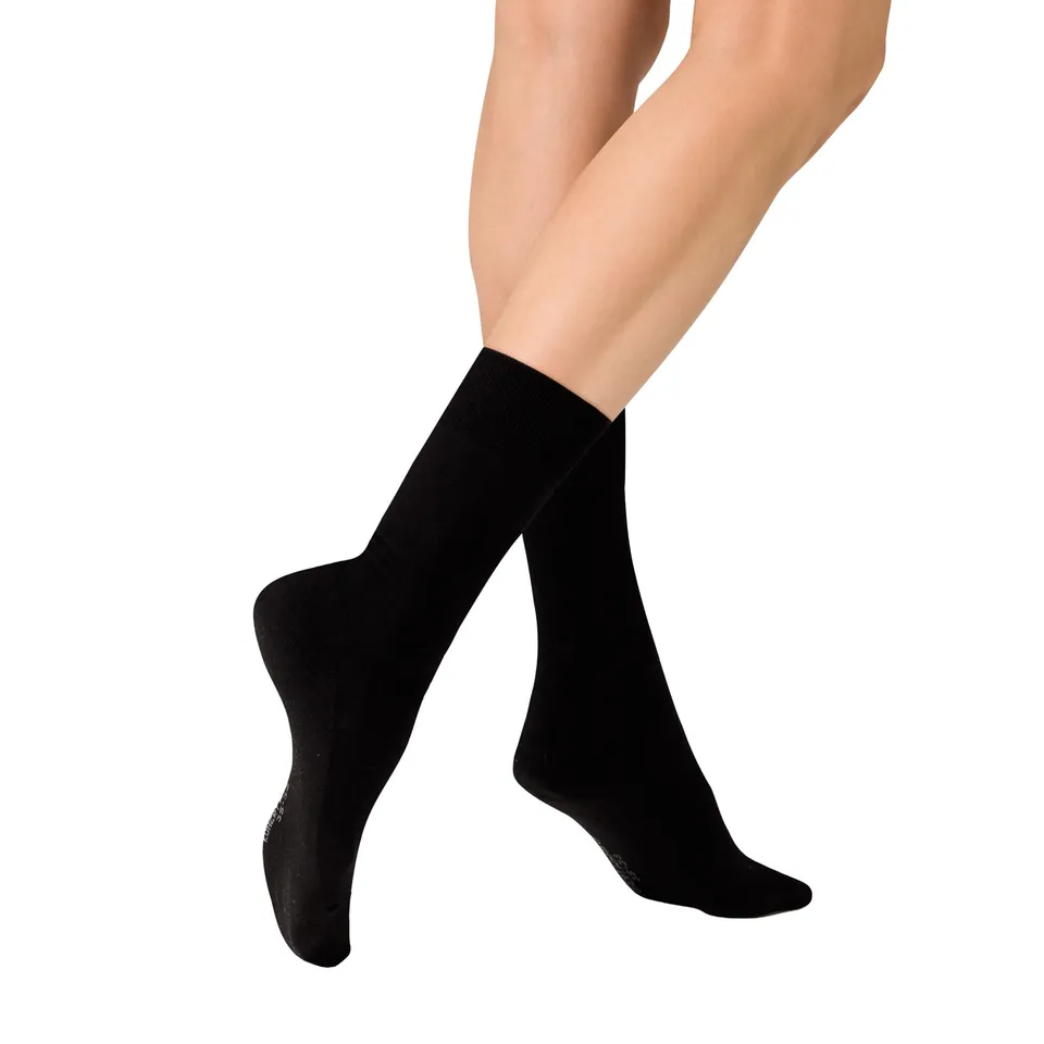kunert-warm-up-socken-wolle-w-rmend-black image 1