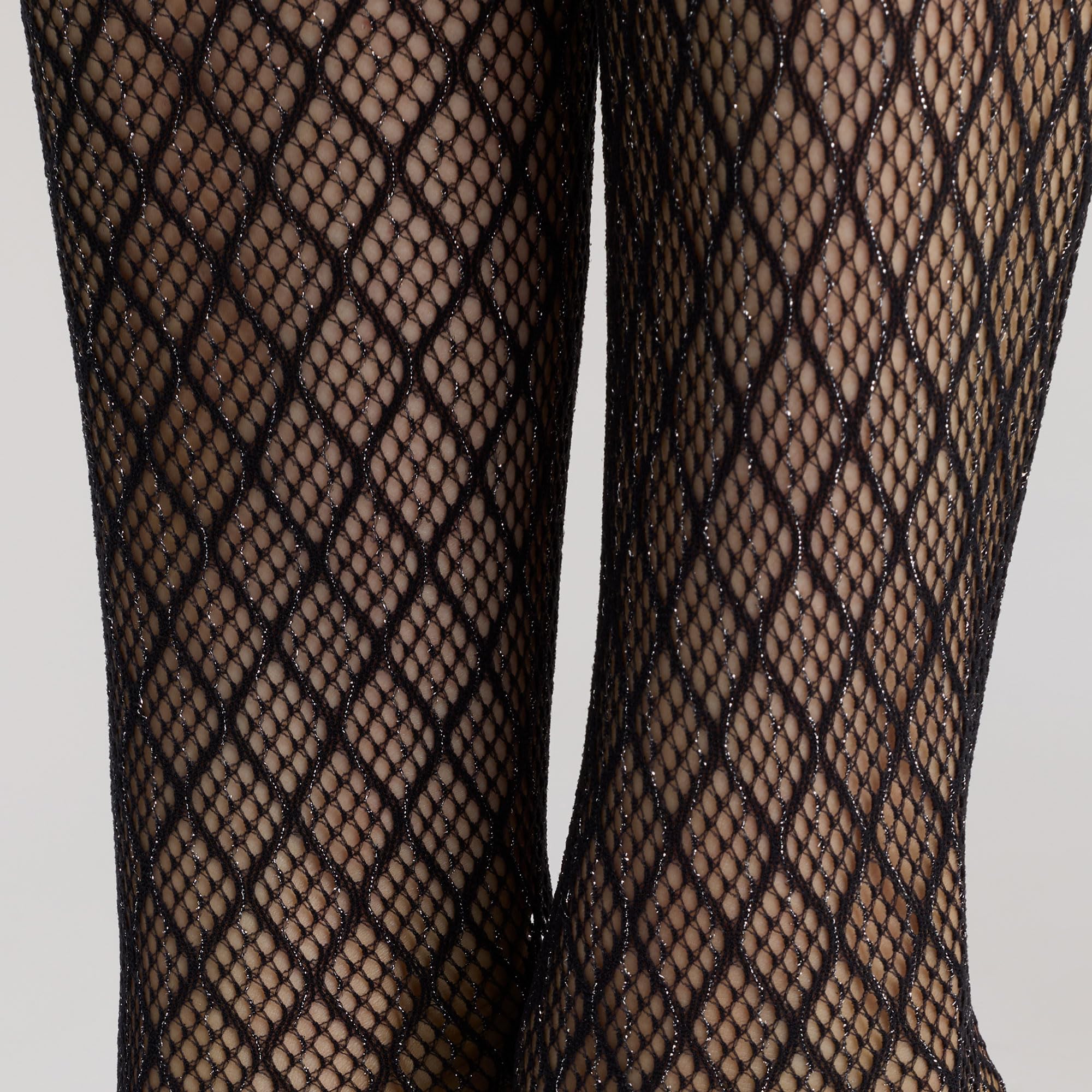 hudson-simply-cozy-sparkly-strumpfhose-20den-schwarz-gemustert image 3