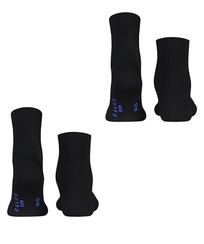 falke-ru4-run-2-pack-sportsocken-baumwolle-wei-schwarz image 8