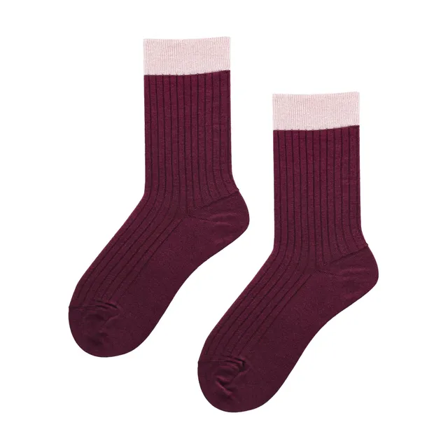 kunert-raffinesse-fantastic-rib-socken-grand-wine-merino-1er-pack image 1