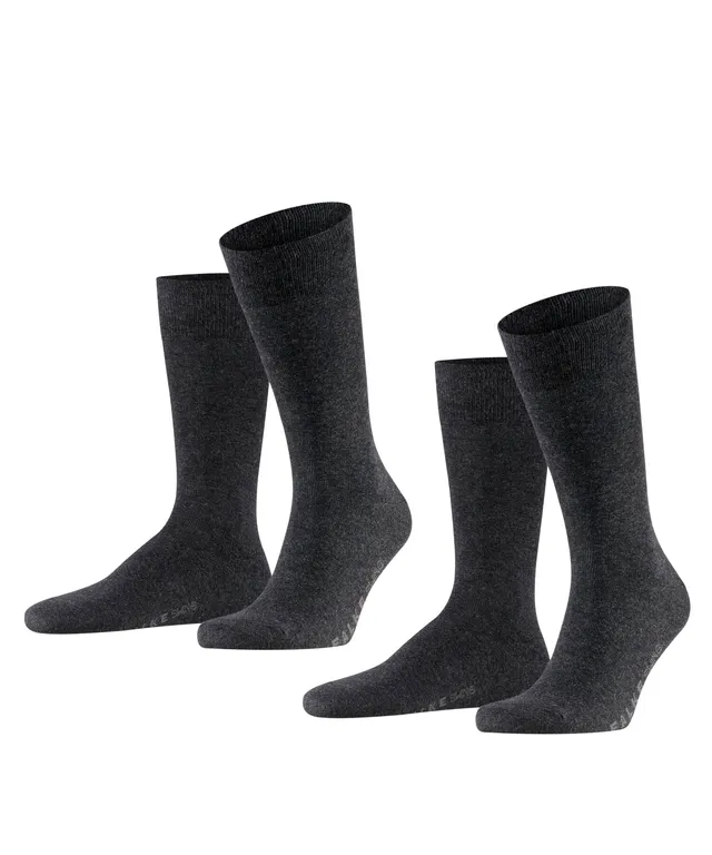 falke-family-swing-socken-baumwolle-2er-pack-schwarz-atmungsaktiv image 1