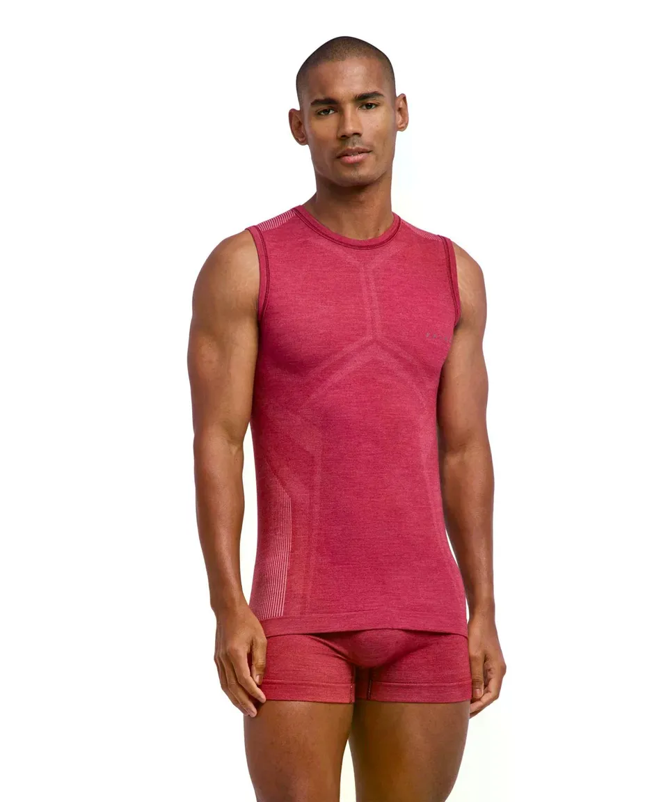 falke-wool-tech-light-singlet-unterhemd-rot-merino image 1