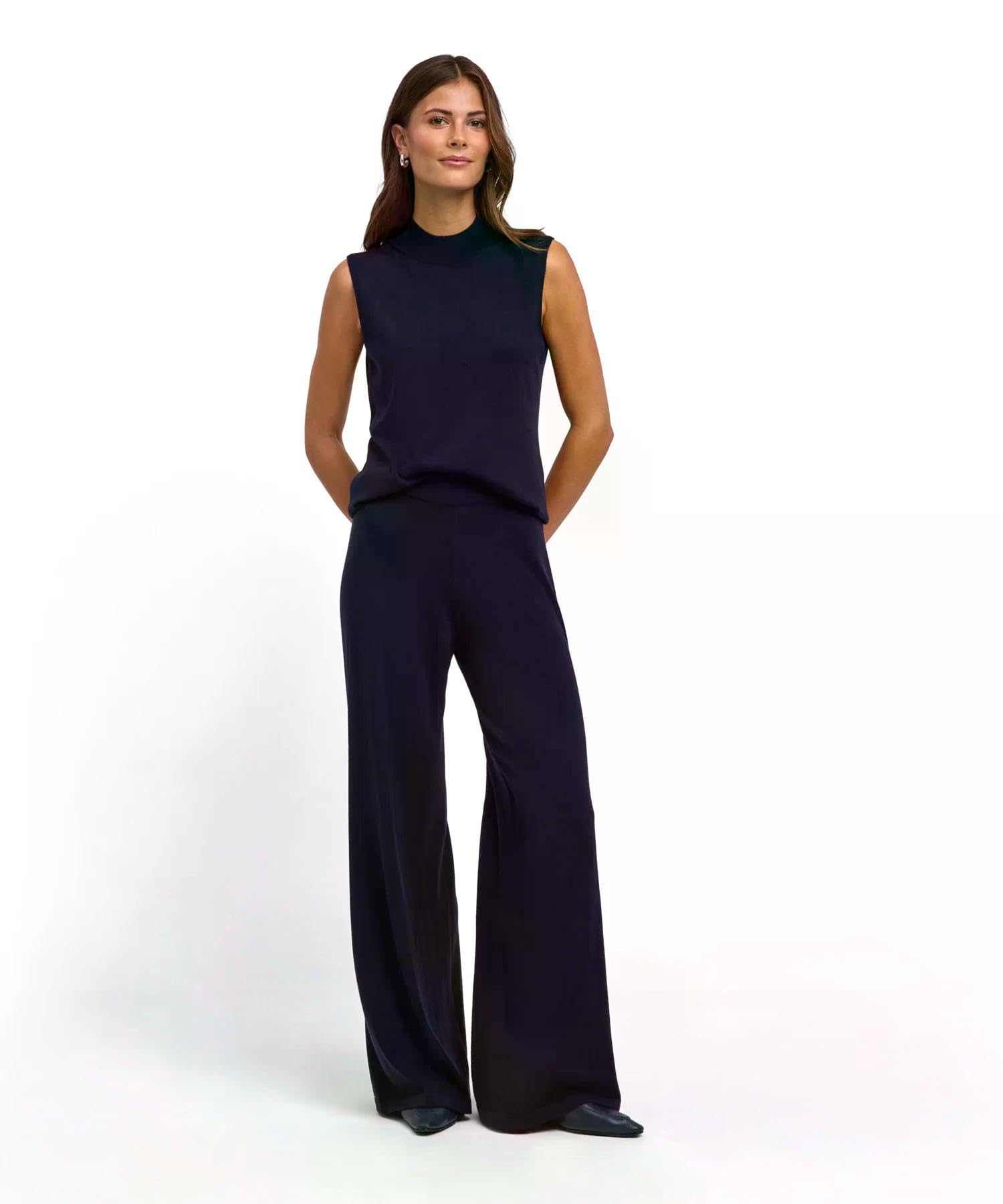 falke-pure-merino-weste-damen-schwarz-wolle image 3