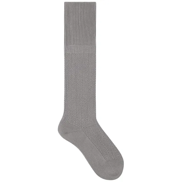 kunert-wool-care-knitted-structure-kniestr-mpfe-grau-39-42 image 1