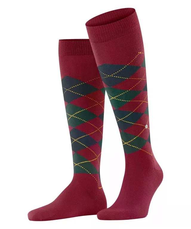 burlington-edinburgh-kniestr-mpfe-wolle-rot-cranberry image 1
