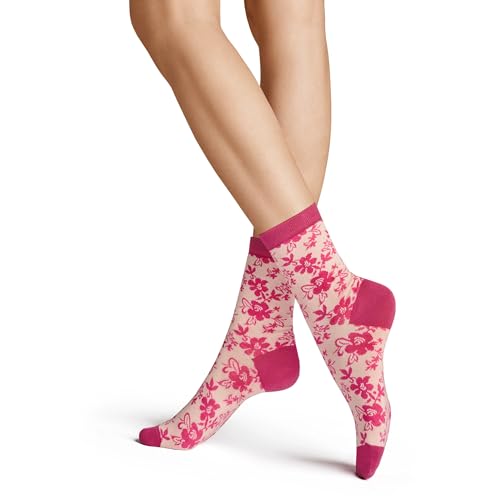 hudson-only-flower-fashion-socken-aqua-blue-0108-blumenmuster image 8