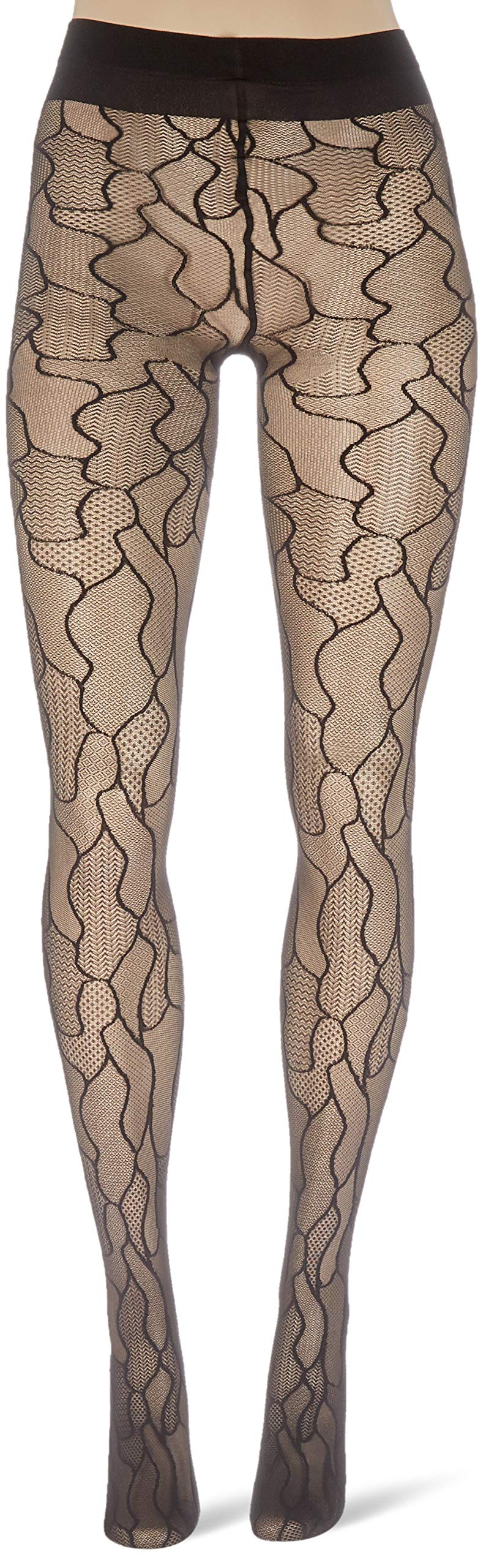 hudson-simply-leaves-strumpfhose-black-42-44 image 3