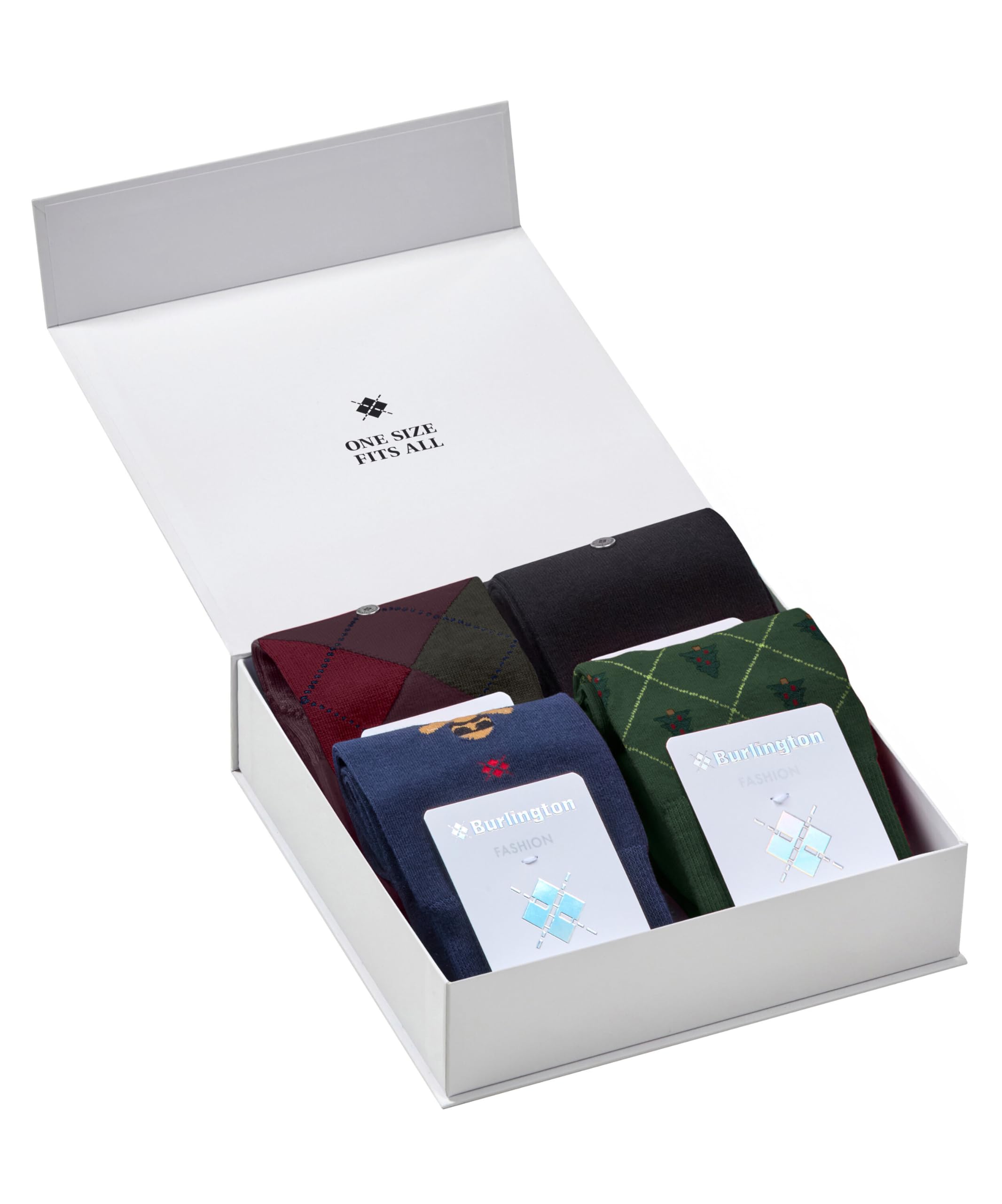 burlington-x-mas-rib-christmas-box-socken-herren-mix-40-46 image 3