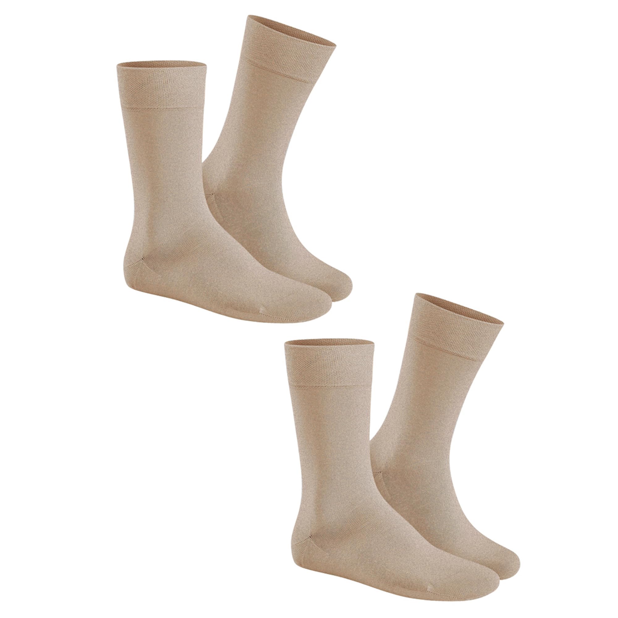 hudson-only-herren-socken-2er-pack-beige-mel-43-46 image 1