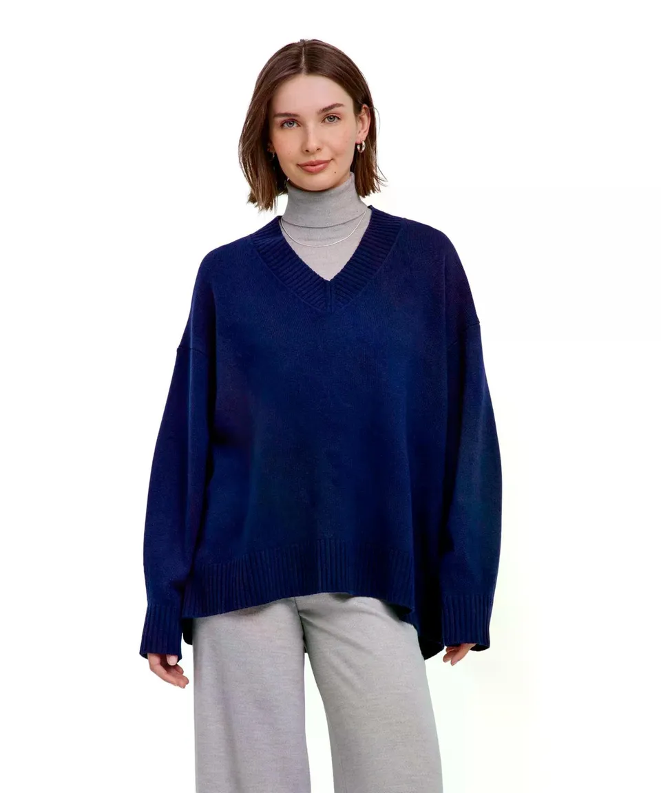 falke-cotton-touch-v-neck-pullover-schurwolle-damen image 1