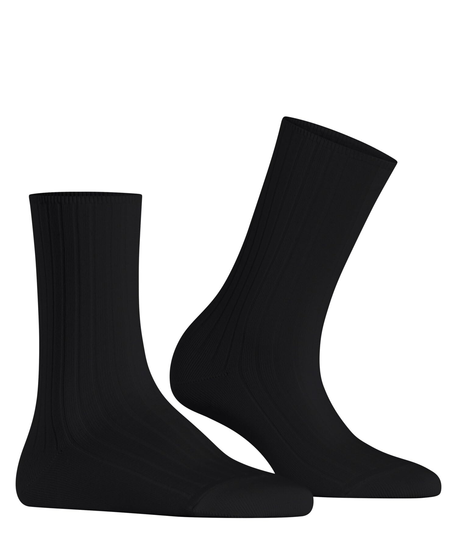 falke-cotton-touch-cotton-rib-socken-schwarz-35-38-baumwolle image 4