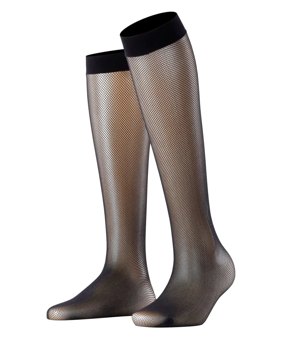 falke-shelina-net-kniestr-mpfe-transparent-schwarz-35-38 image 1