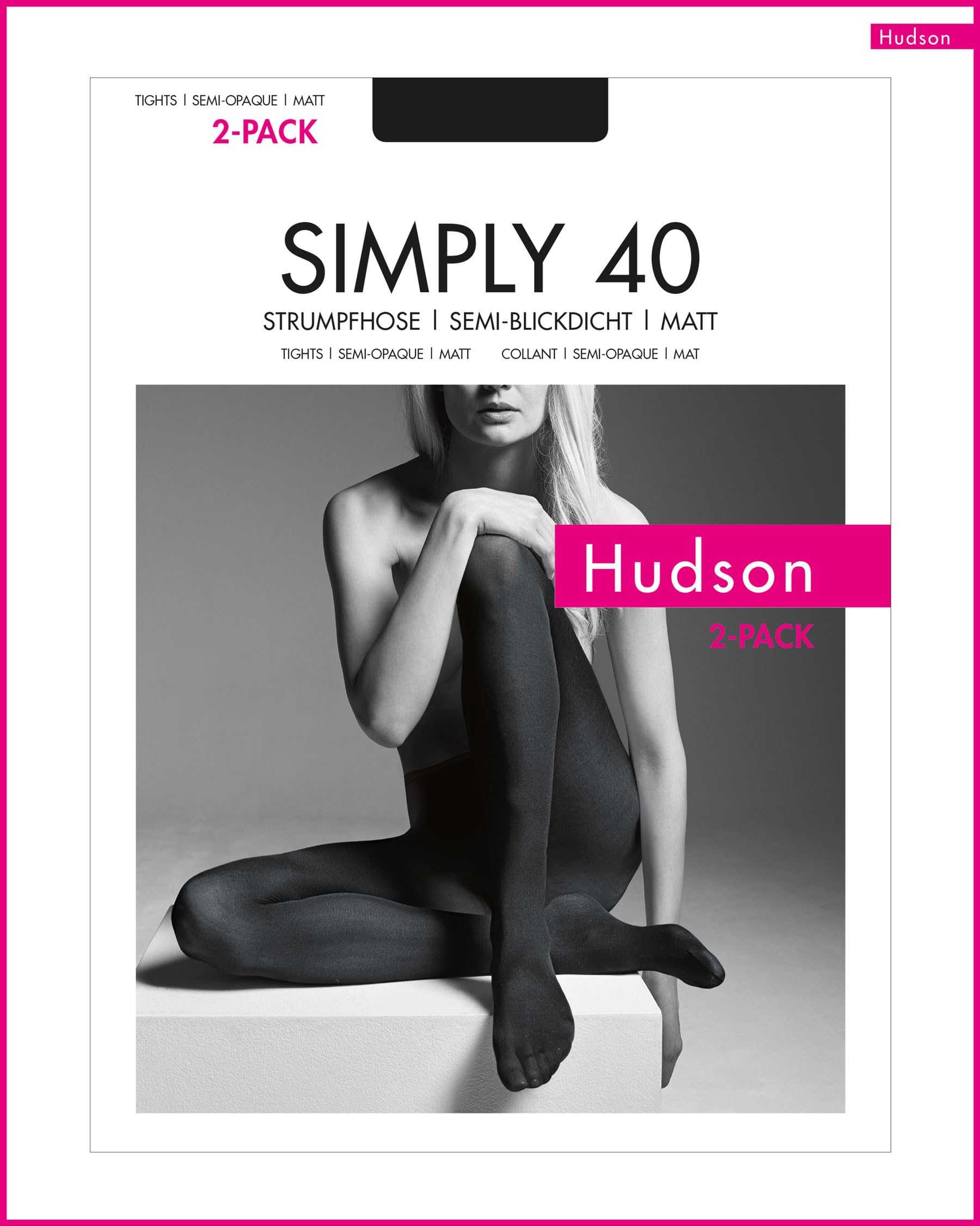 hudson-simply-40-strumpfhose-40-den-matt-2er-pack-schwarz image 4
