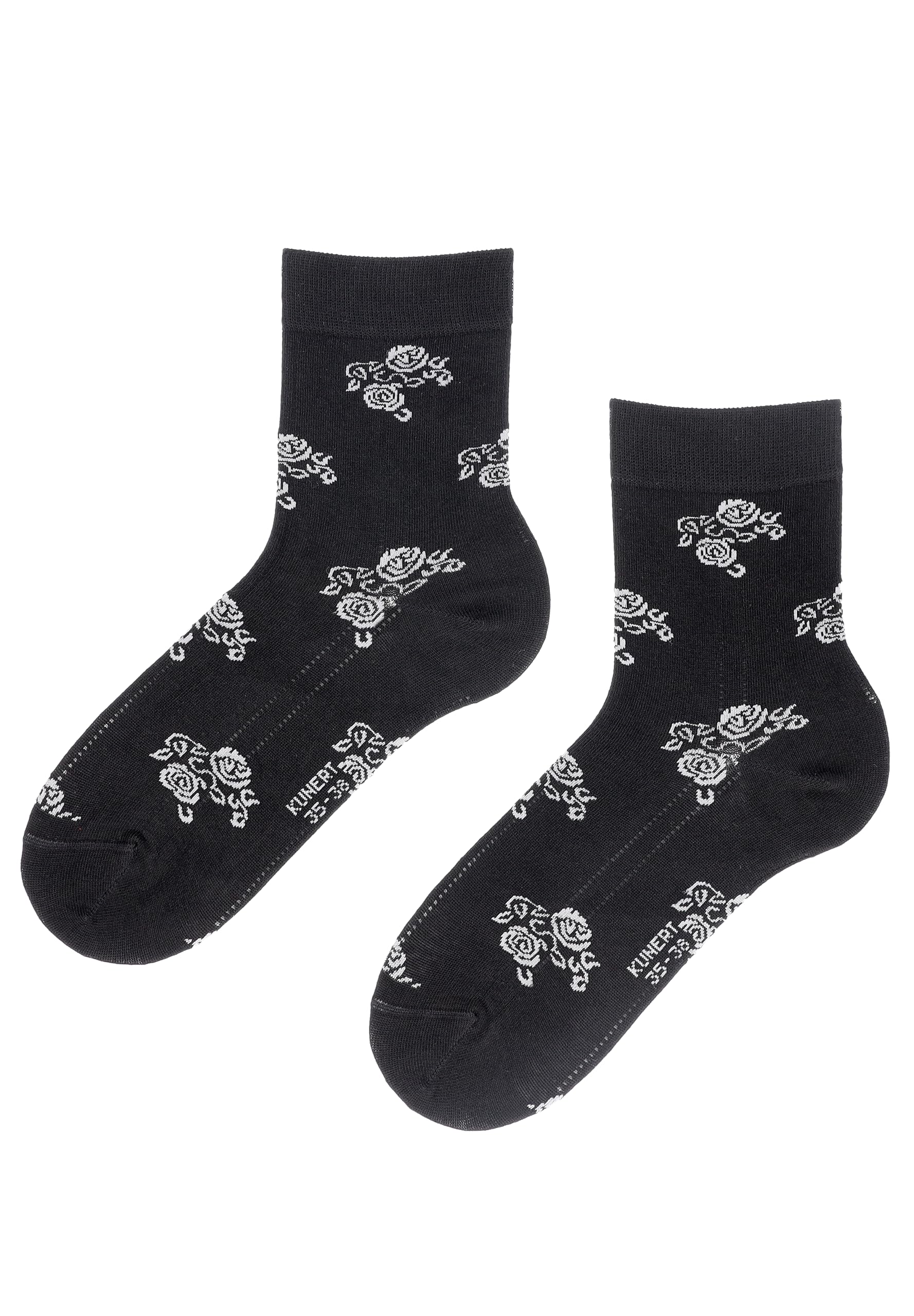 kunert-raffinesse-ajour-flowers-socken-wei-39-42 image 3
