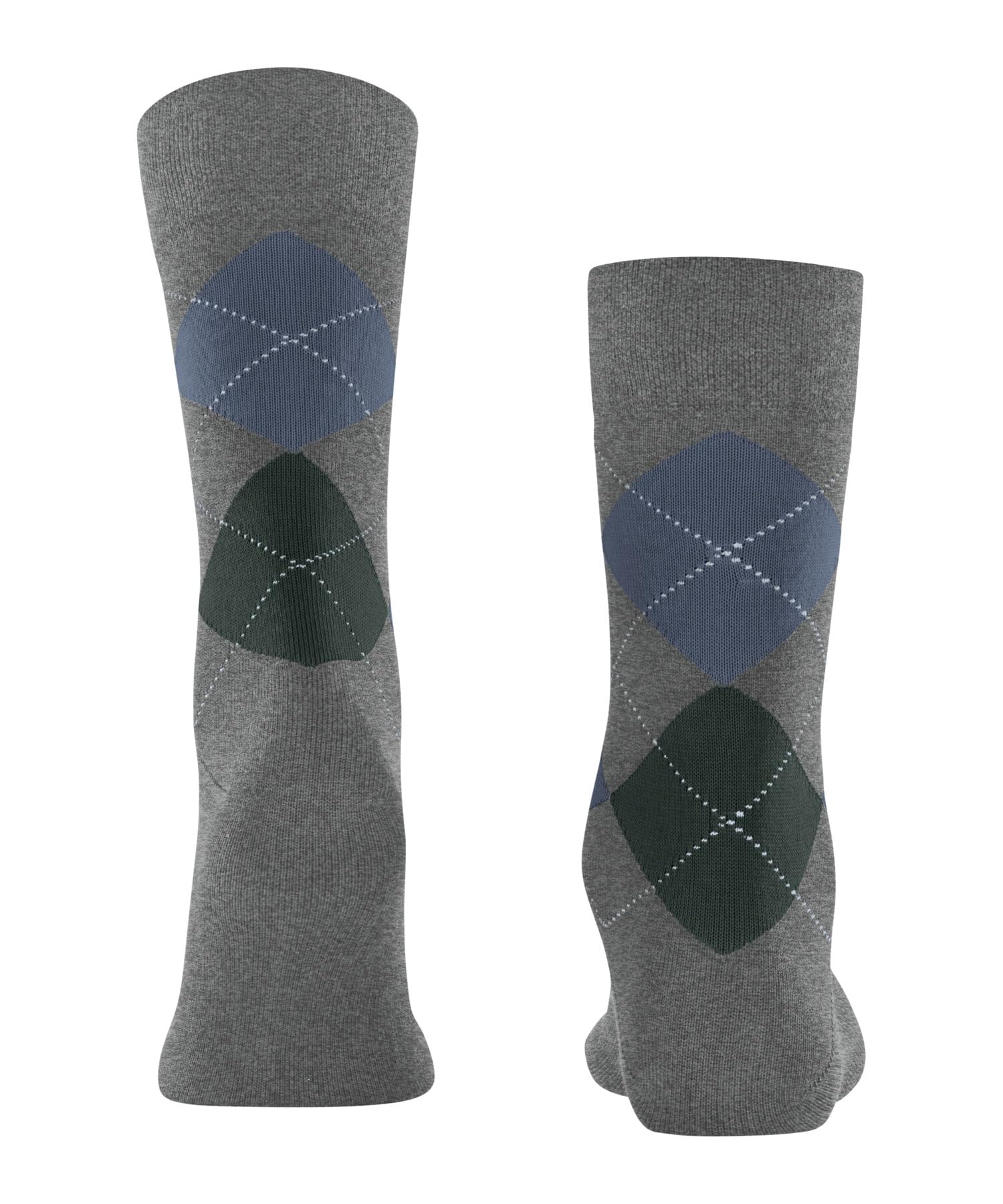 falke-sensitive-argyle-socken-baumwolle-herren-grau-43-46 image 2