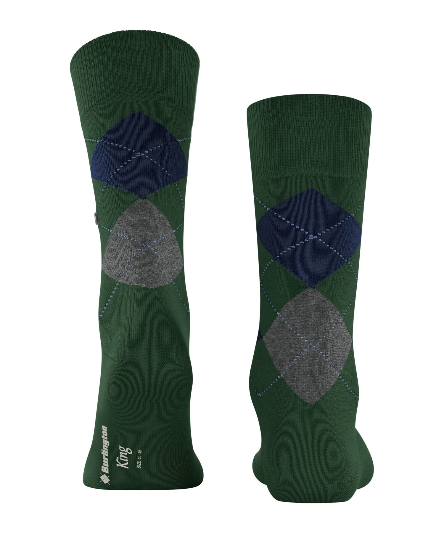 burlington-king-socken-herren-baumwolle-gr-n-40-46 image 2