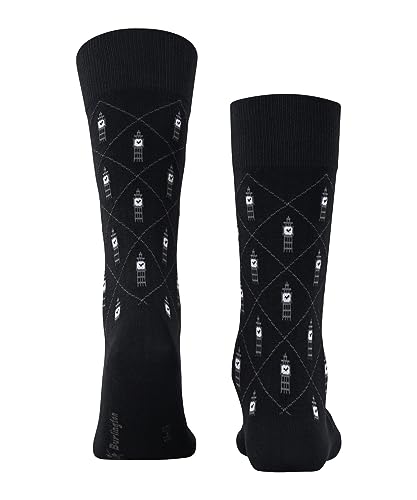 burlington-brit-style-big-ben-socken-schwarz-bio-baumwolle image 8