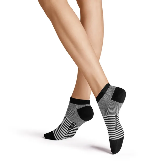 hudson-only-sporty-stripe-sneaker-socken-black-39-42-baumwolle image 1