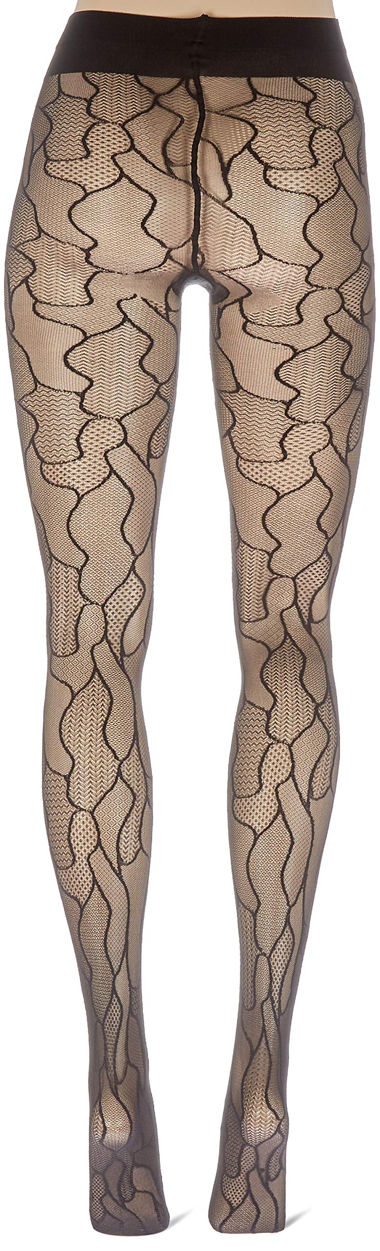 hudson-simply-leaves-strumpfhose-black-42-44 image 4