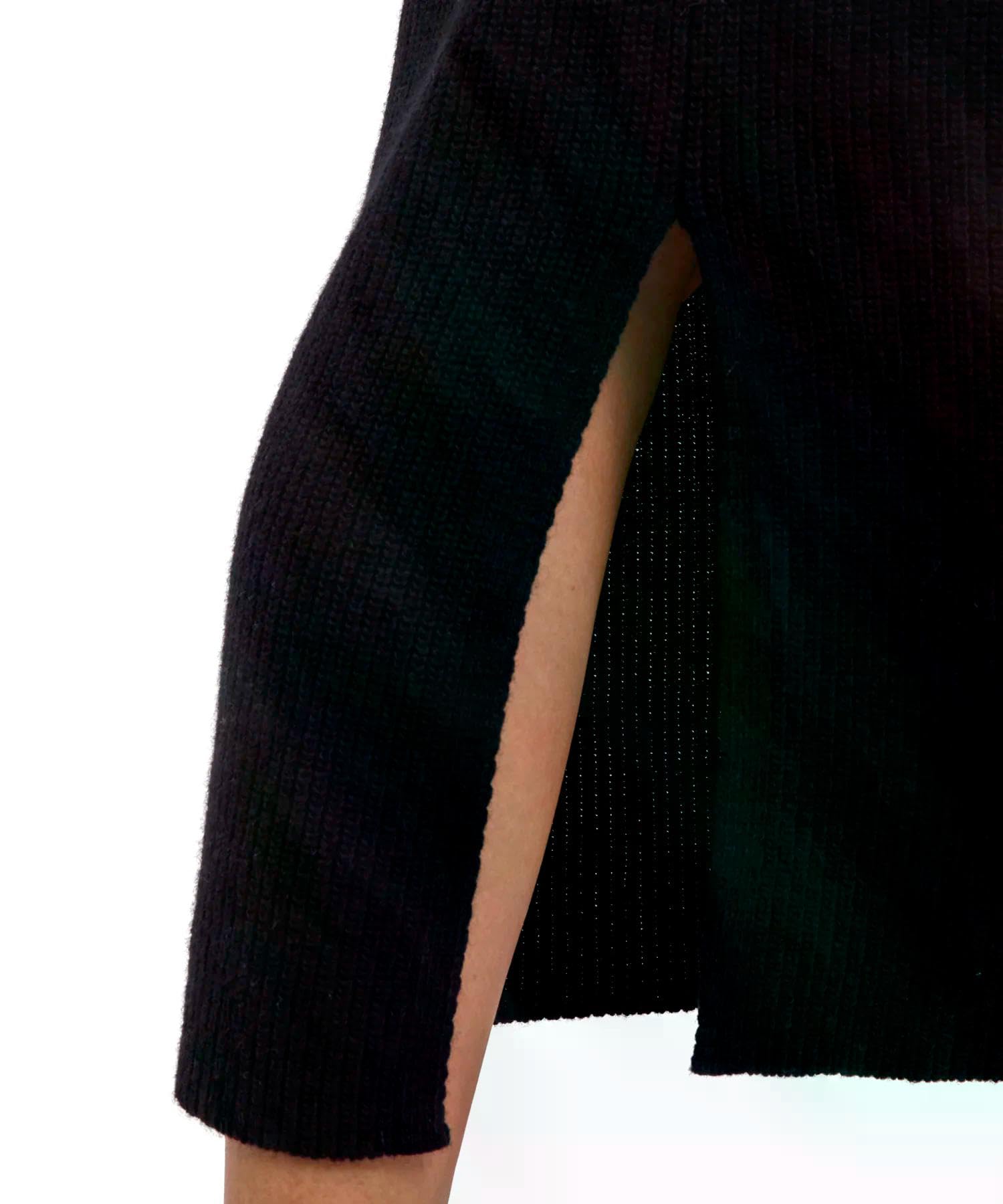 falke-selection-ribbed-midi-rock-schwarz-lammwolle image 6