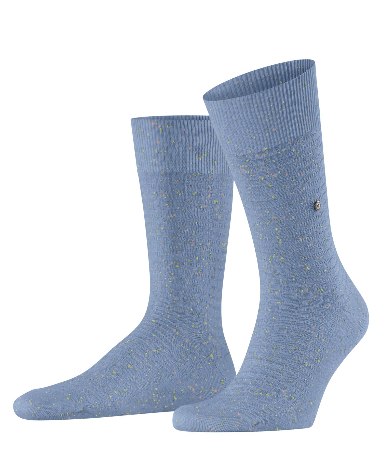 burlington-soho-vibes-pixel-pop-herrensocken-steelblue-6281 image 1
