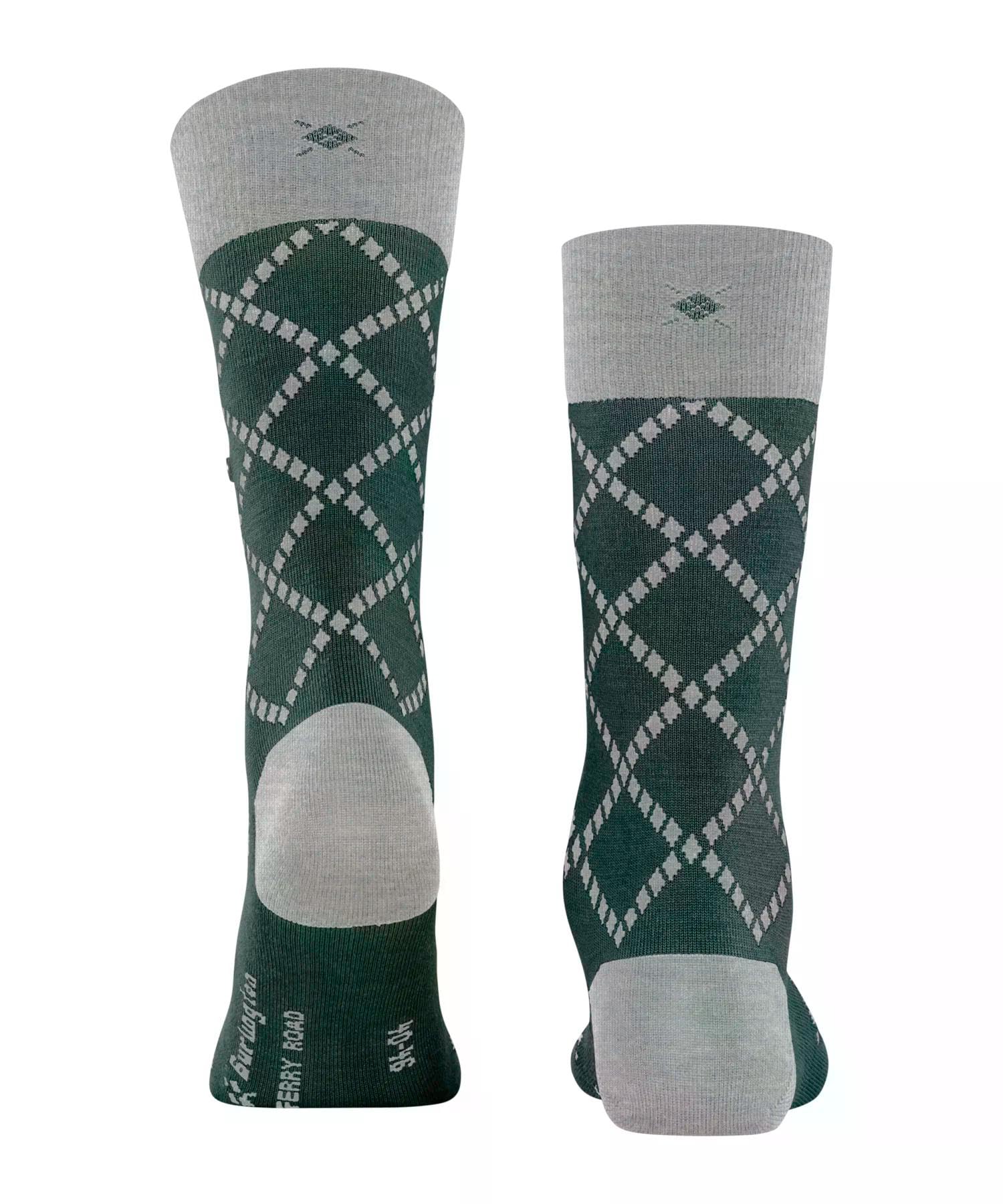 burlington-ferry-road-herrensocken-wolle-forest-7450 image 2