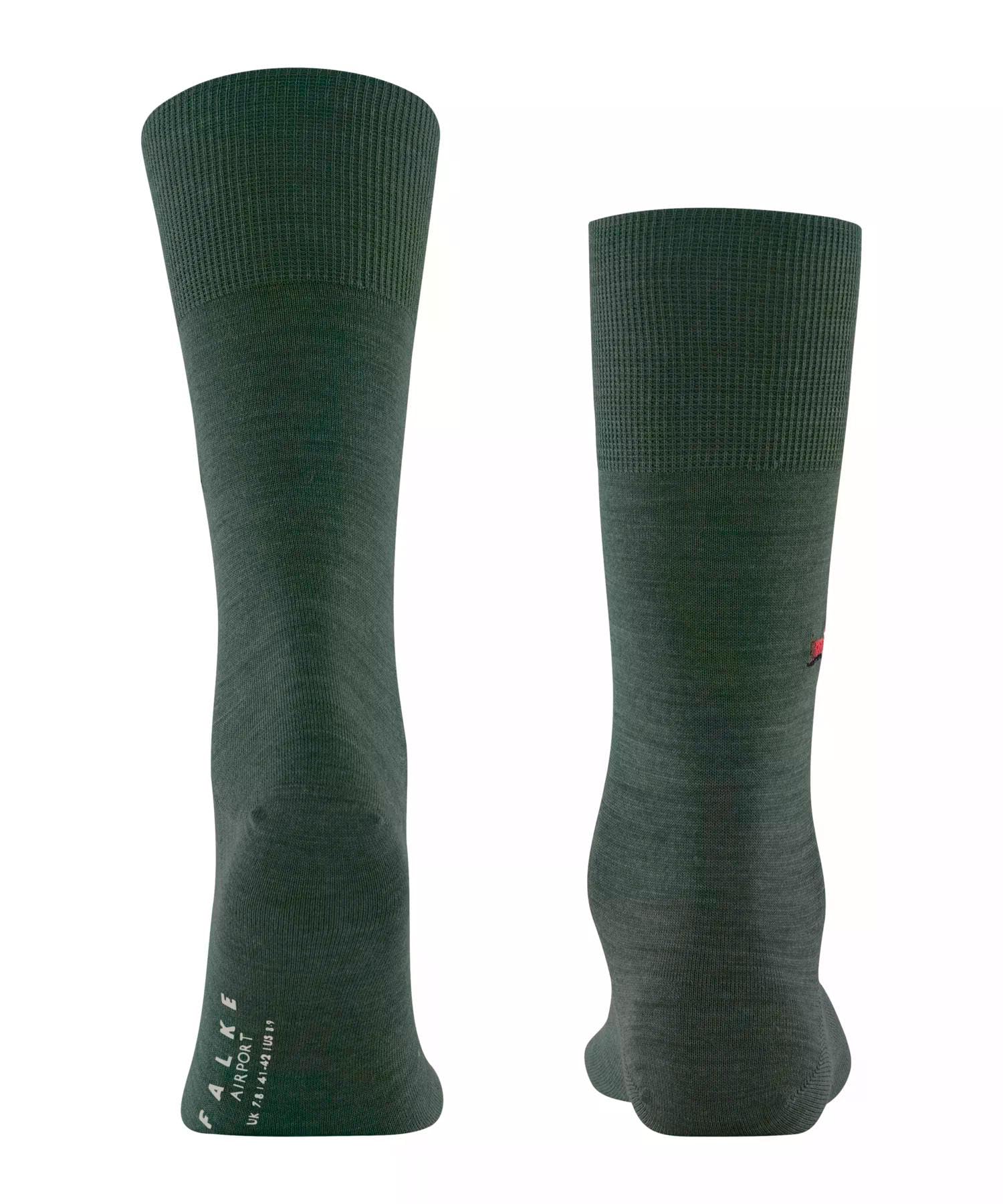 falke-airport-x-mas-dachshund-socken-43-44-hunter-green-dackel image 2