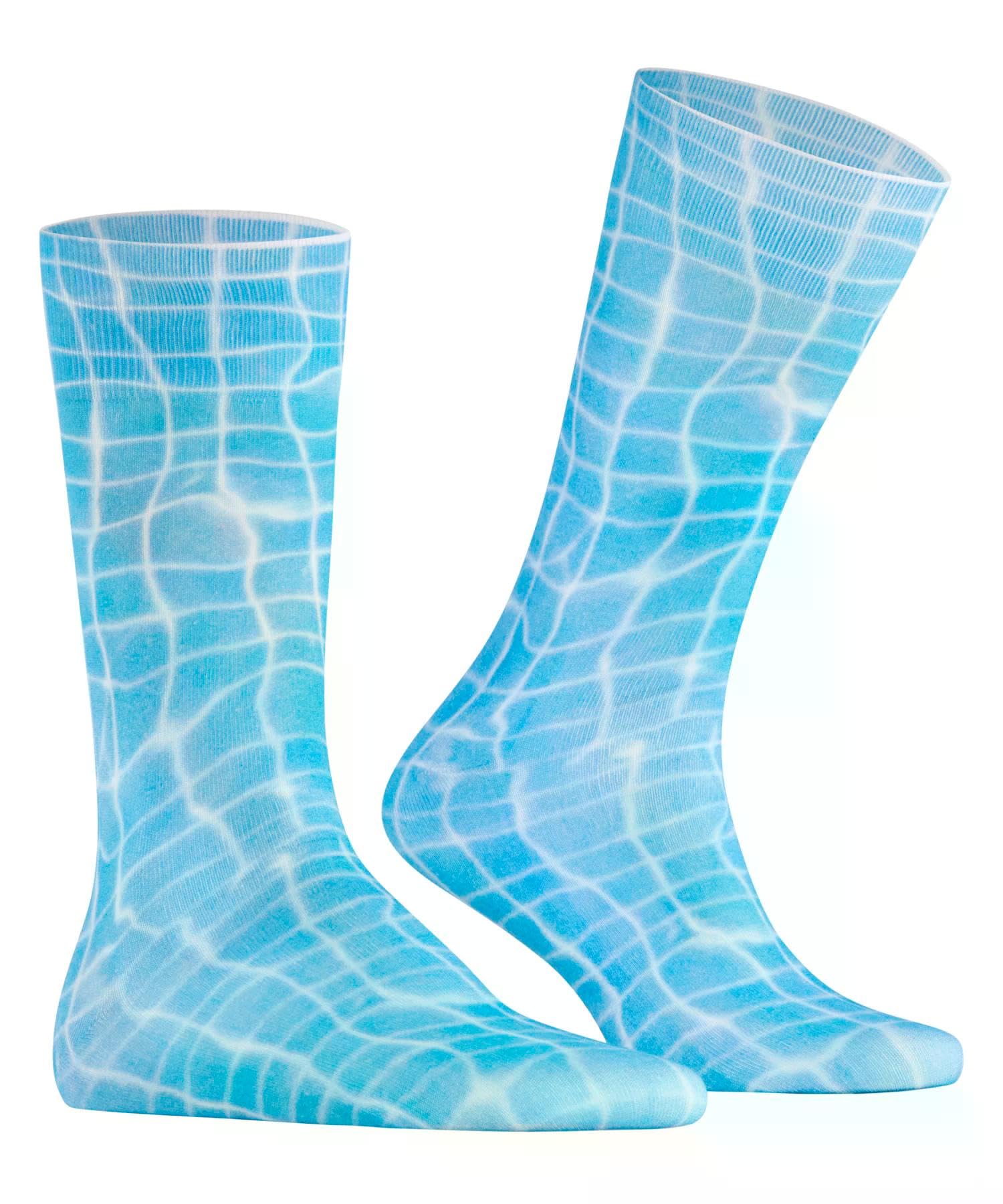 burlington-soho-vibes-poolside-socken-cornflower-blue-baumwolle image 5