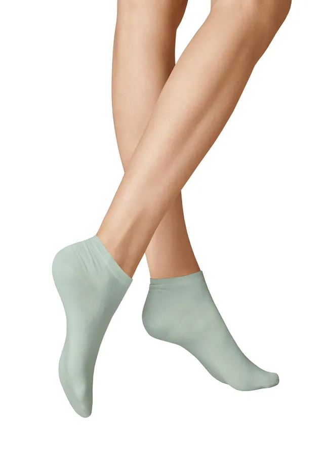 kunert-sensual-cotton-sneaker-socken-baumwolle-gr-39-42-schwarz image 1