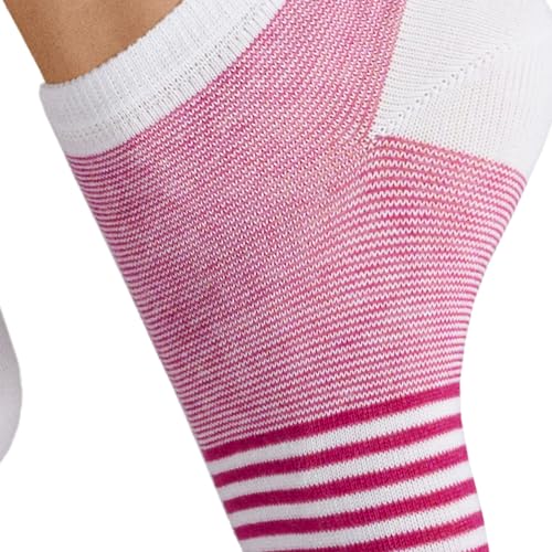 hudson-only-sporty-stripe-sneaker-socken-fuxia-35-38-baumwolle image 4