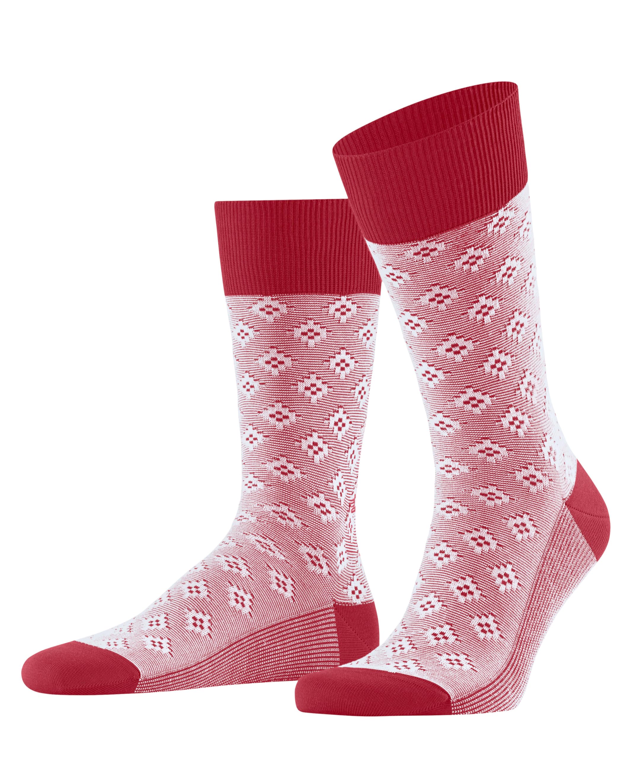 burlington-fresco-flair-socken-grau-storm-grey-jacquard image 8
