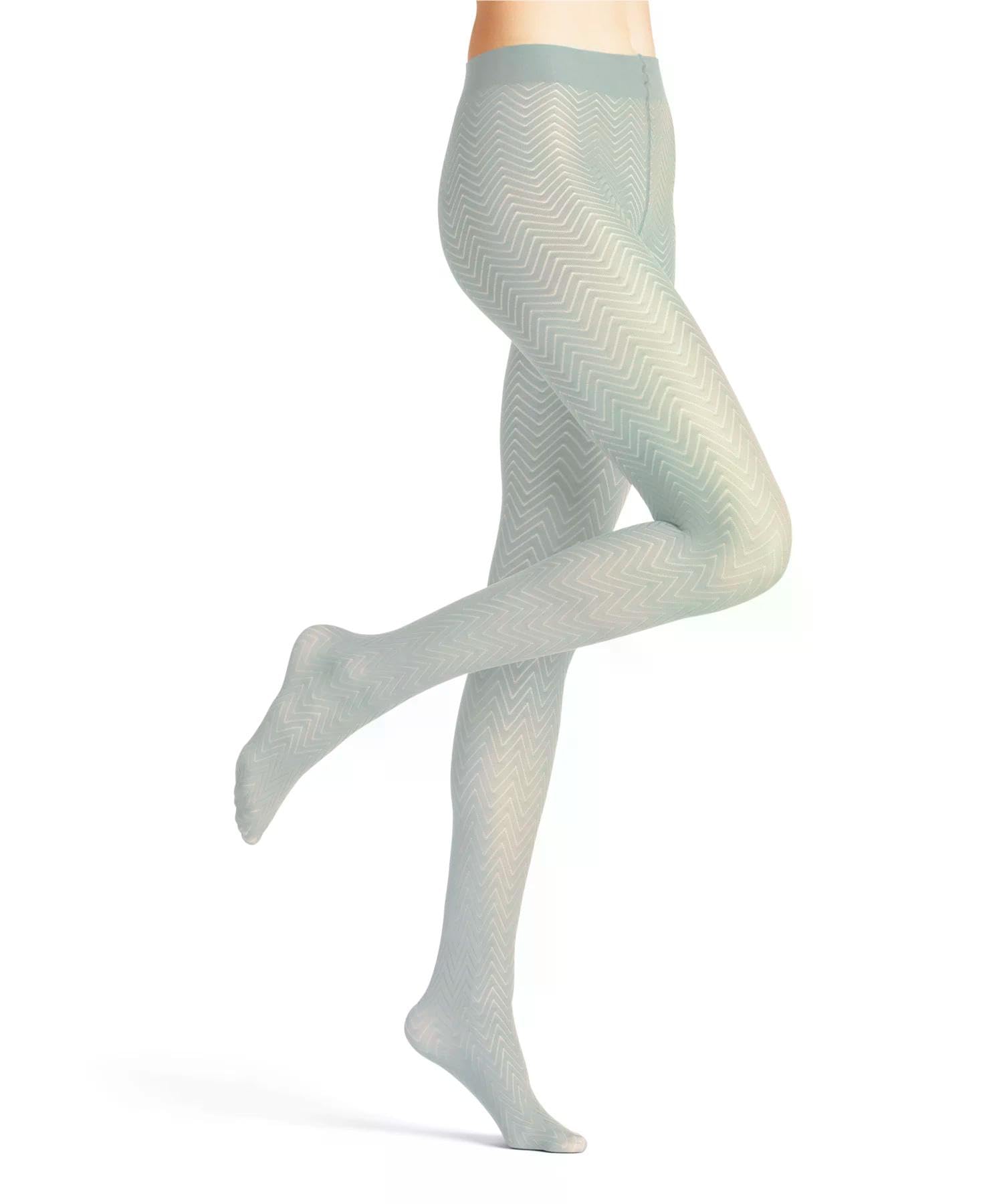 falke-chevron-50-den-strumpfhose-schwarz-zickzack image 8