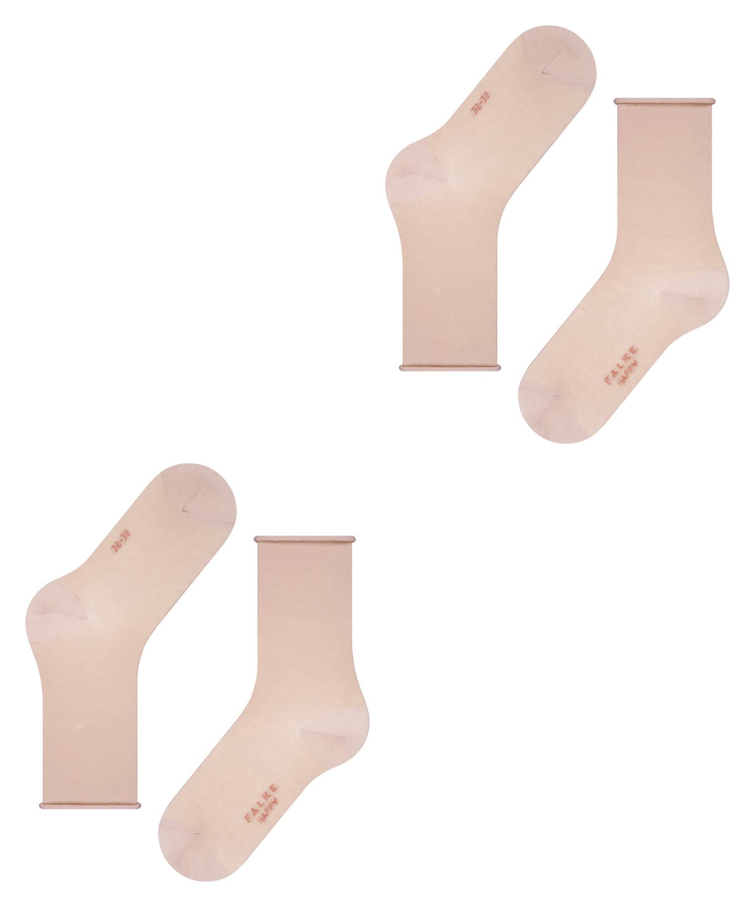 falke-happy-damen-socken-baumwolle-rosa-2-paar-39-42 image 6