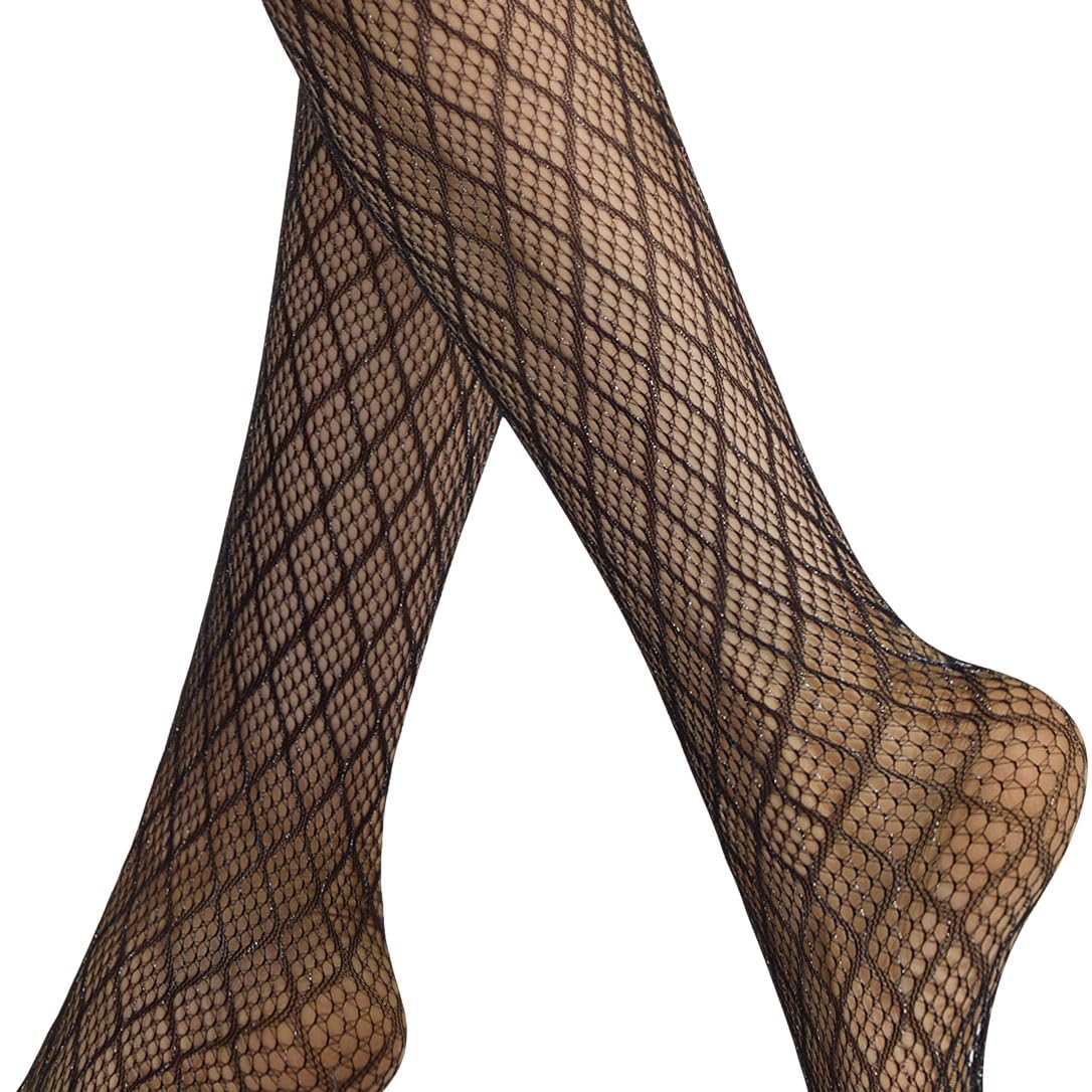 hudson-simply-cozy-sparkly-strumpfhose-20den-schwarz-gemustert image 2