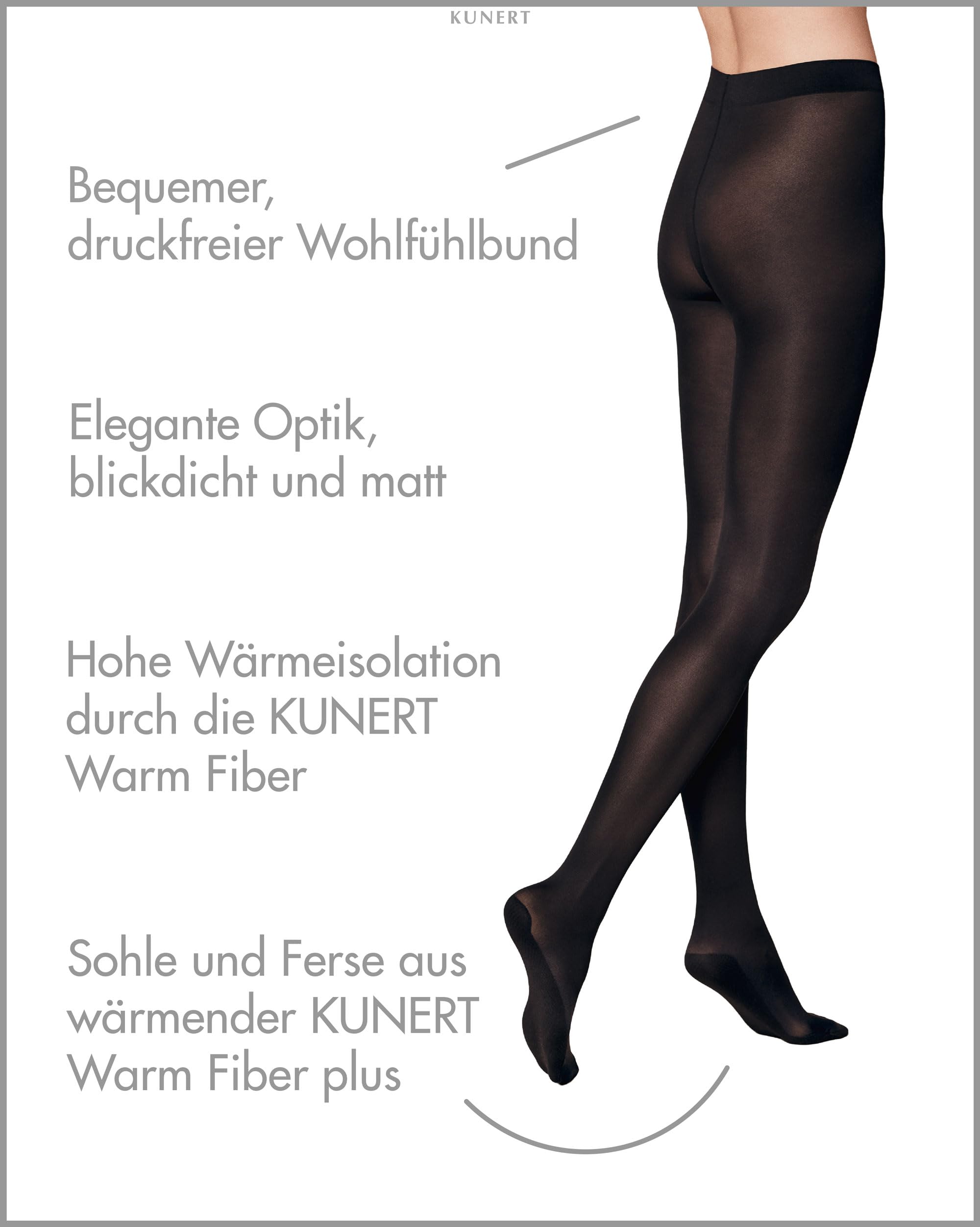 kunert-warm-up-60-strumpfhose-damen-60-den-schwarz image 2