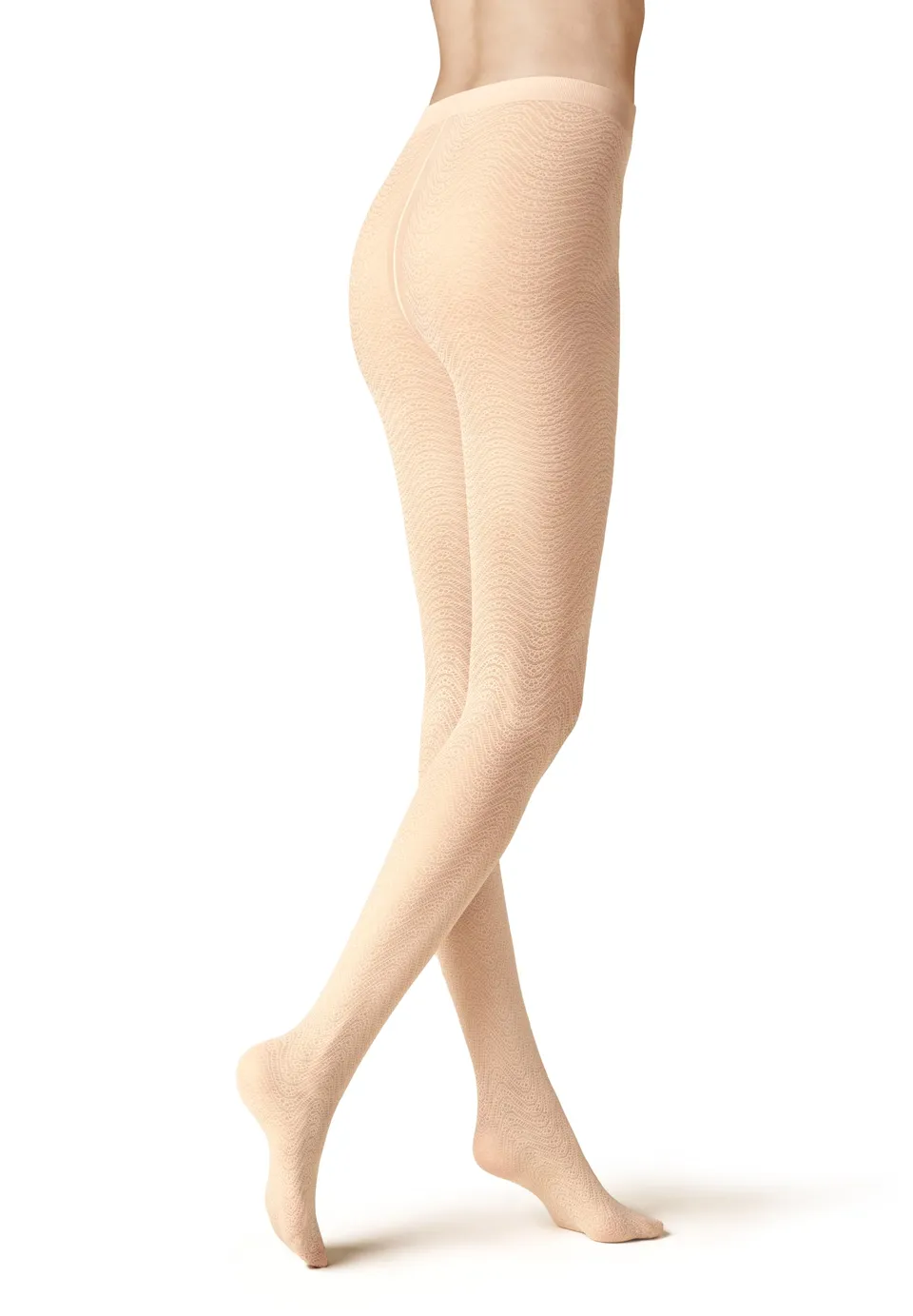 kunert-raffinesse-fancy-wave-strumpfhose-30-den-schwarz image 1