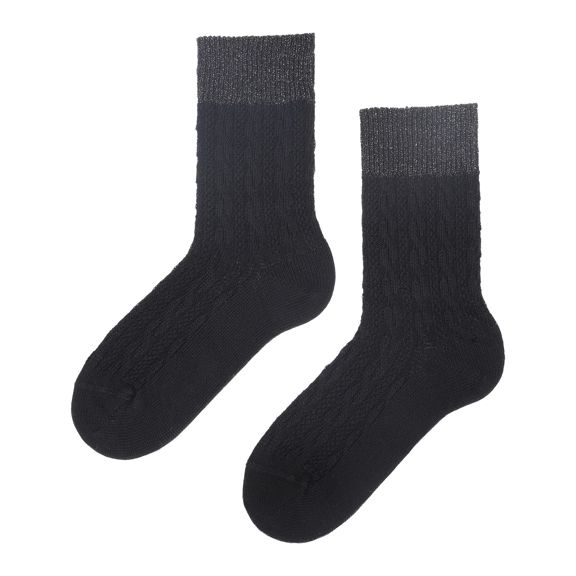 kunert-wool-care-winter-plait-socken-schwarz-39-42 image 1