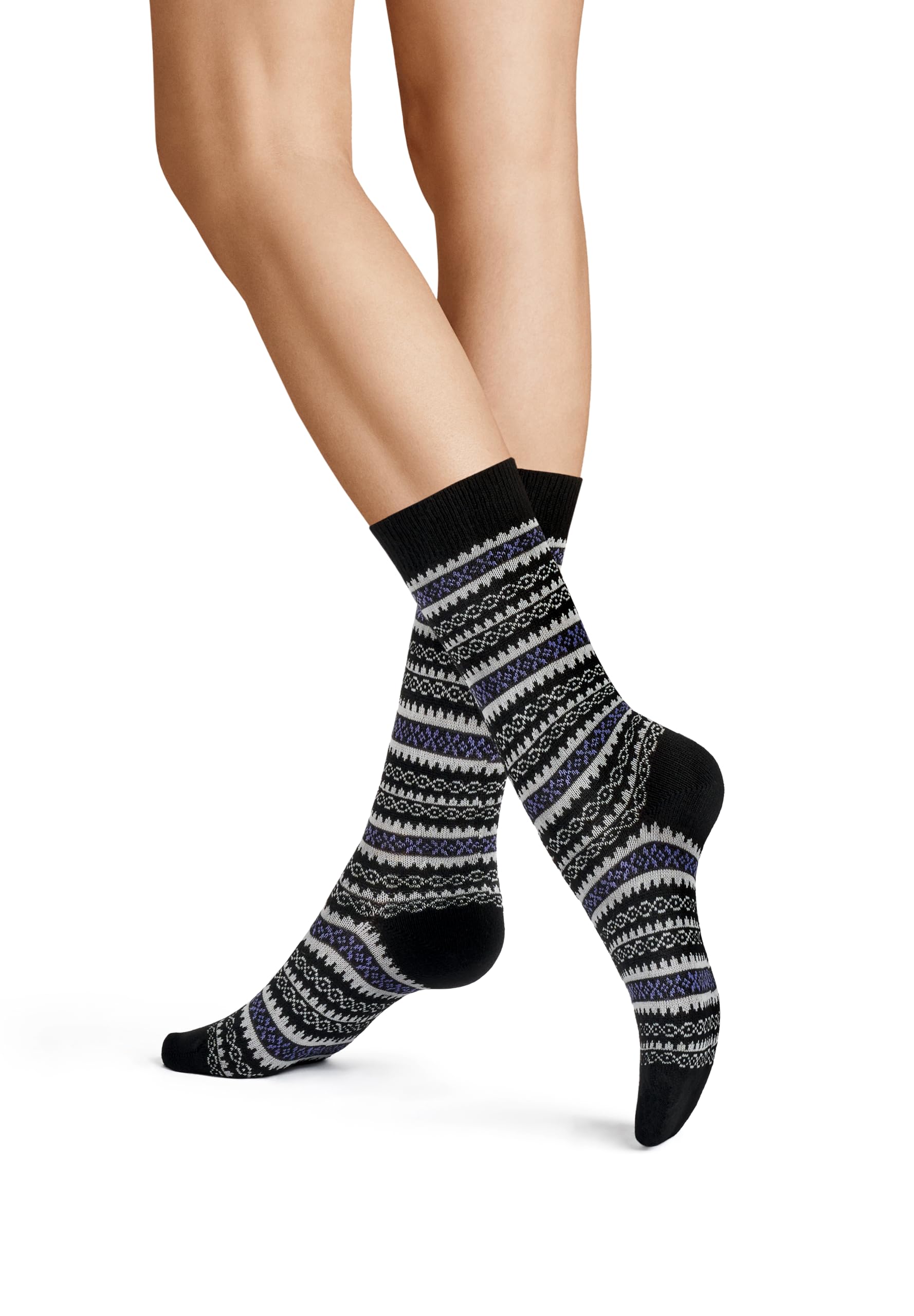 hudson-only-fancy-nordic-socke-deep-red-0540-muster image 4