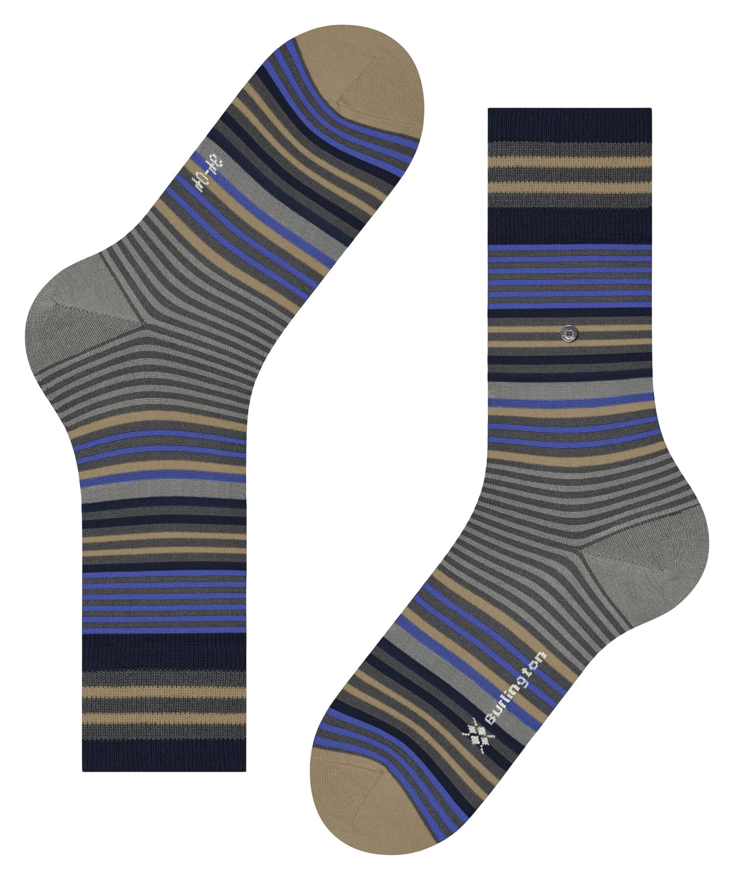 burlington-stripe-herren-socken-wolle-grau-46-50-1-paar image 5