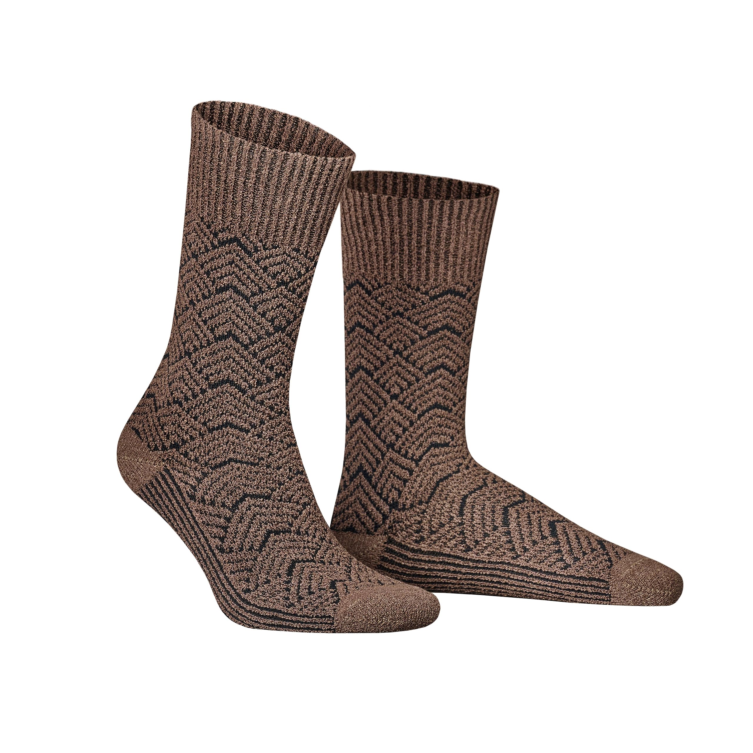 hudson-only-rare-stricksocken-retro-muster-forest-39-42 image 3
