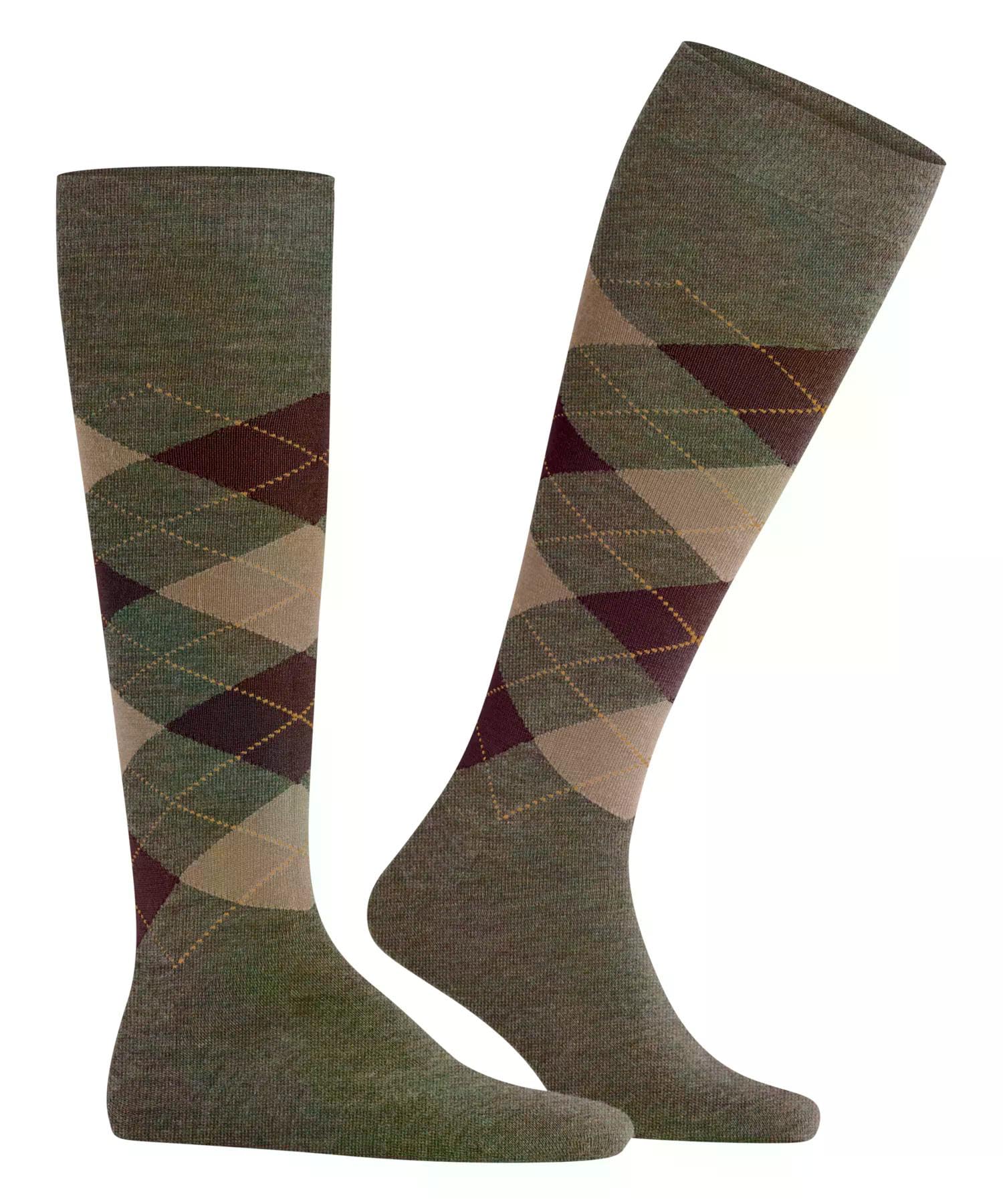 burlington-melange-edinburgh-herren-kniestr-mpfe-gr-n-wolle image 4