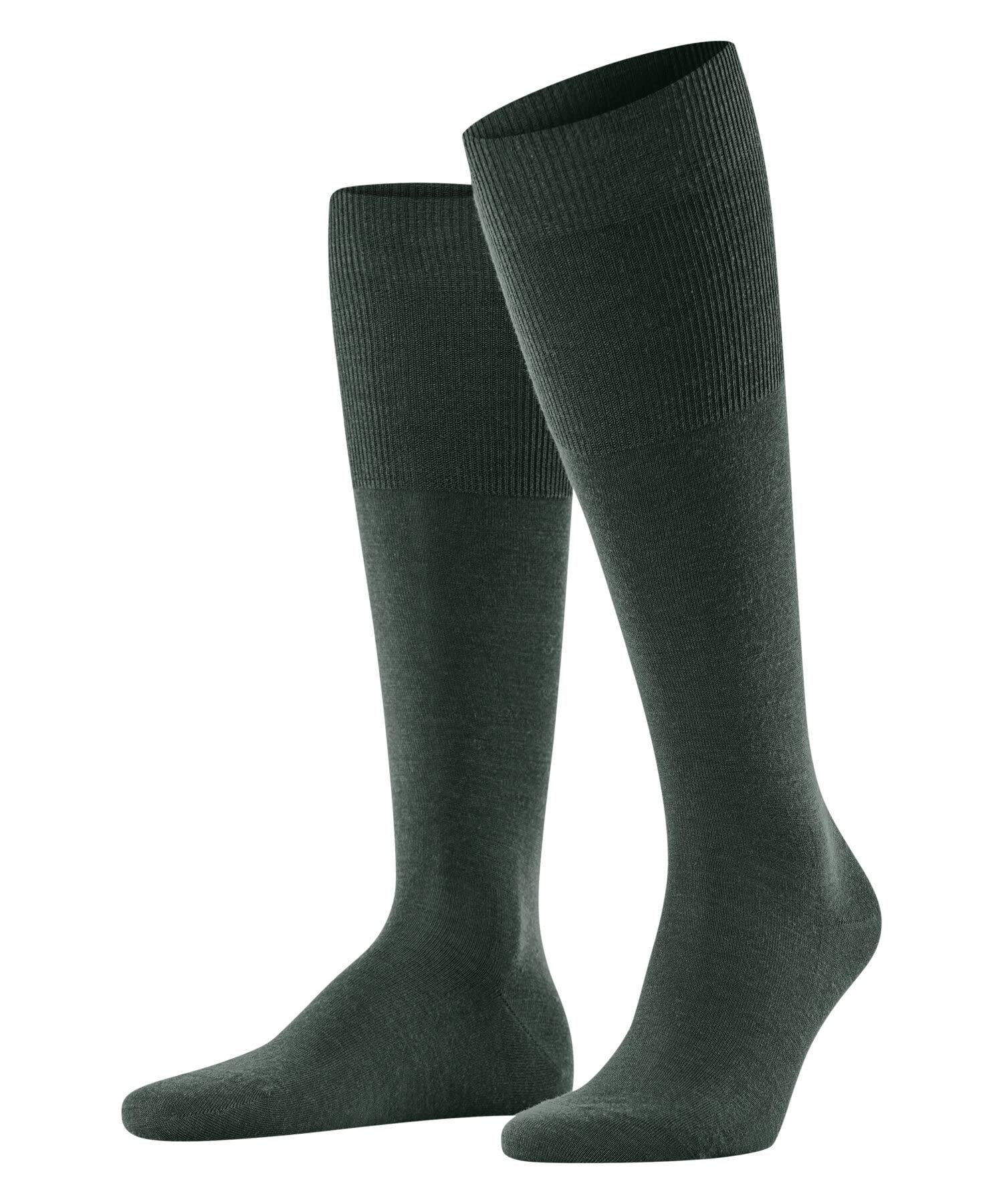 falke-airport-kniestr-mpfe-hunter-green-41-42-wolle image 1