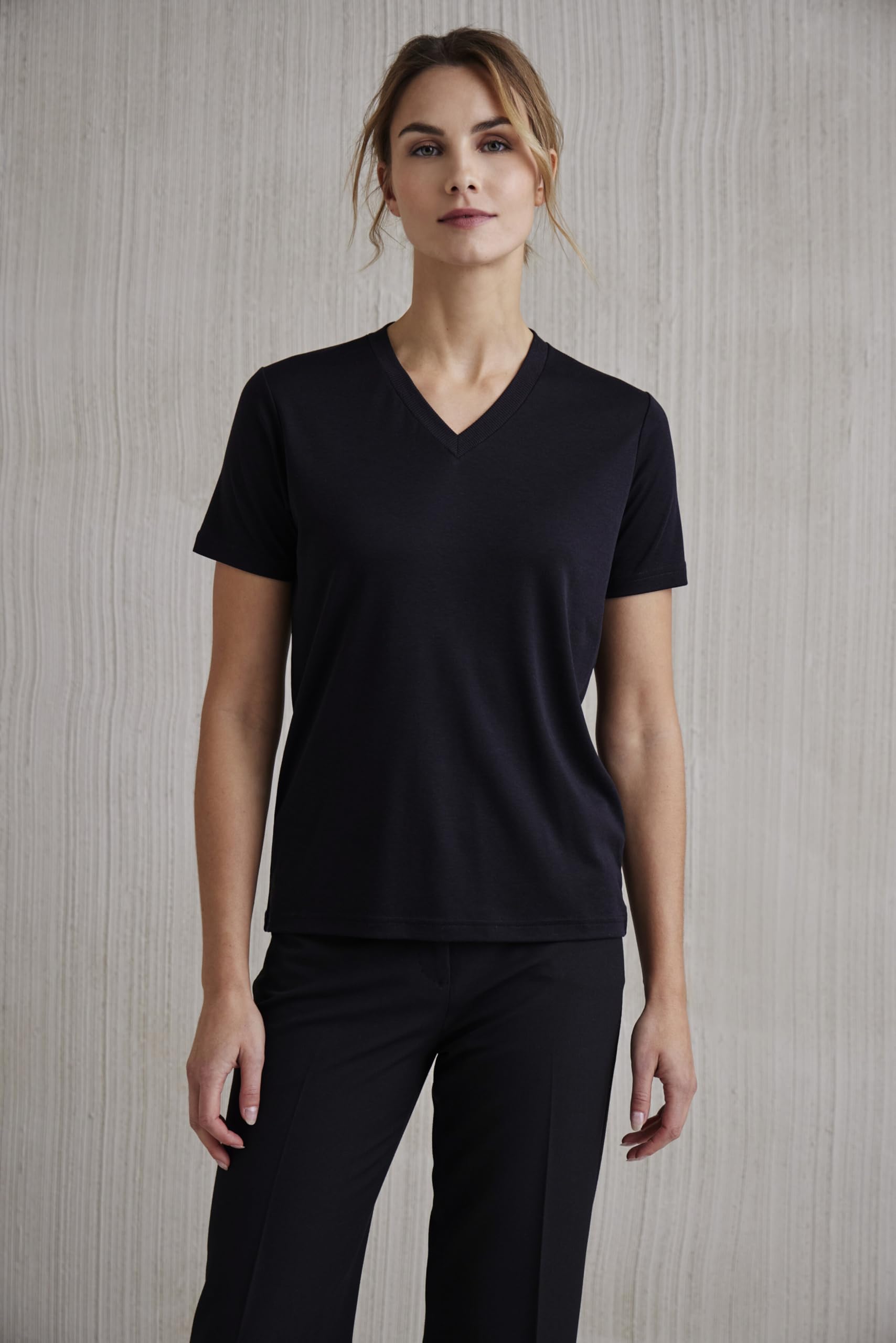falke-cotton-touch-basic-kurzarmshirt-damen-wei-lyocell image 4