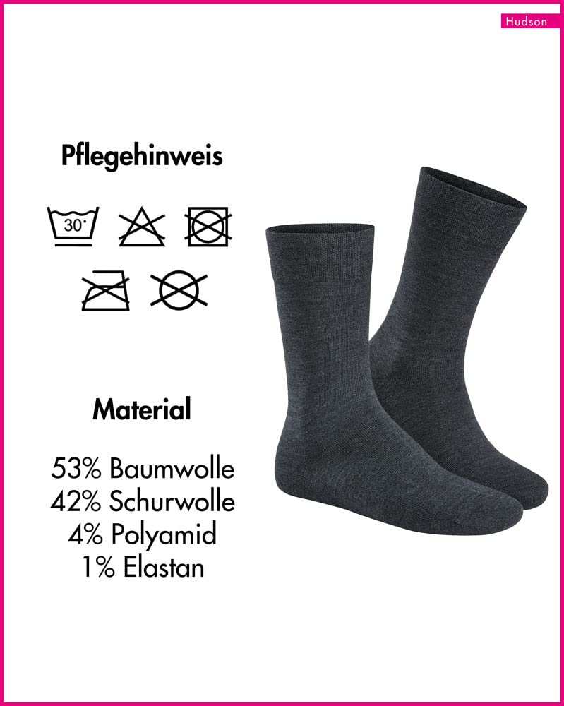 hudson-relax-0506-herrensocken-marengo-wollmix image 3