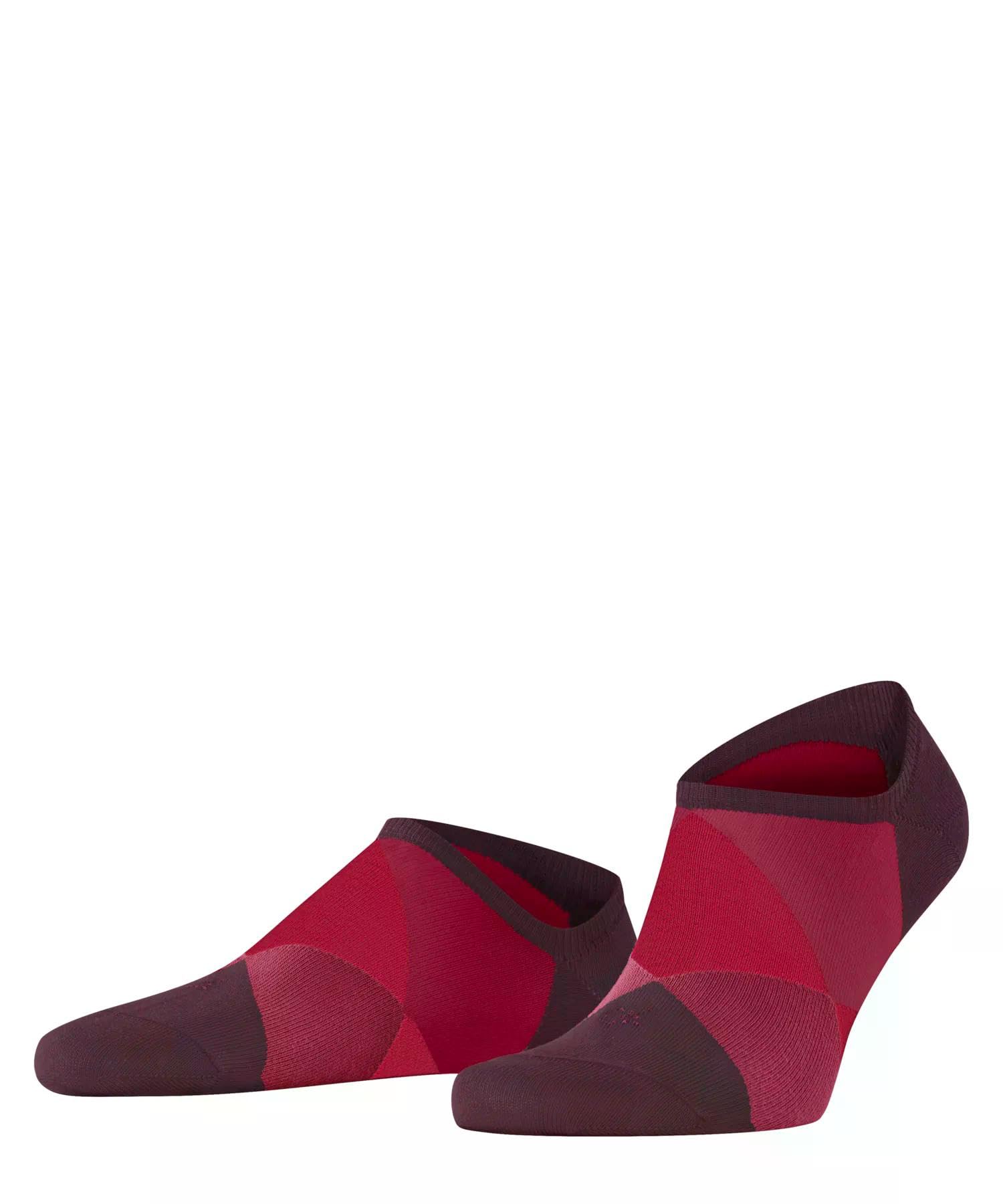 burlington-clyde-herren-sneakersocken-rot-claret-atmungsaktiv image 1